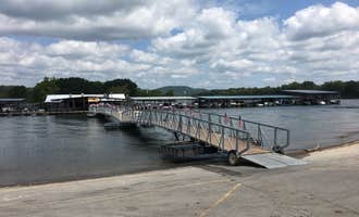 Camping near Roaring River State Park Campground: Big M Boat Dock and Park COE - Table Rock Lake, Golden, Missouri