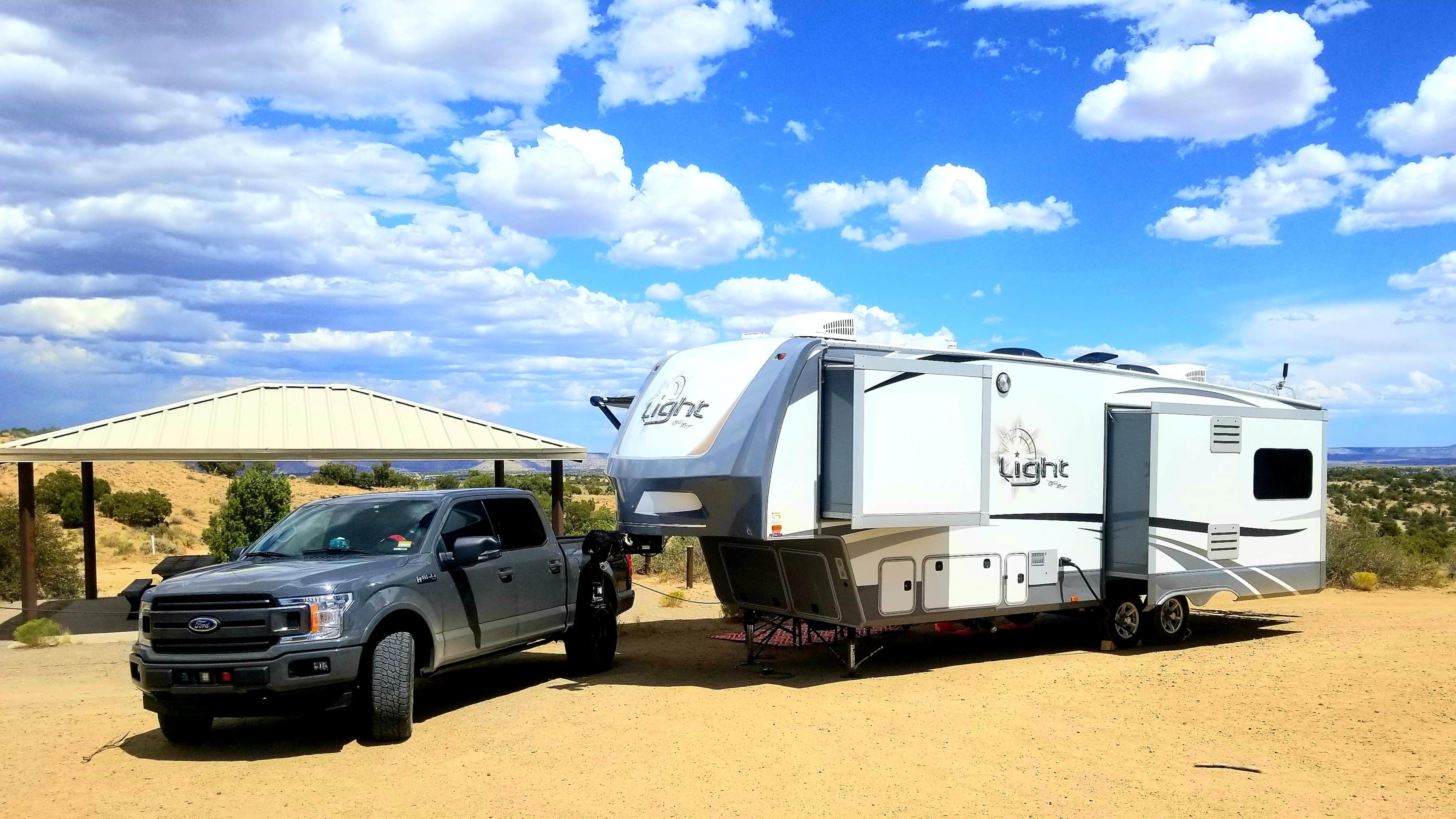 Joseph W.'s photo of rv camping at Angel Peak Scenic View Campground near Nageezi, NM