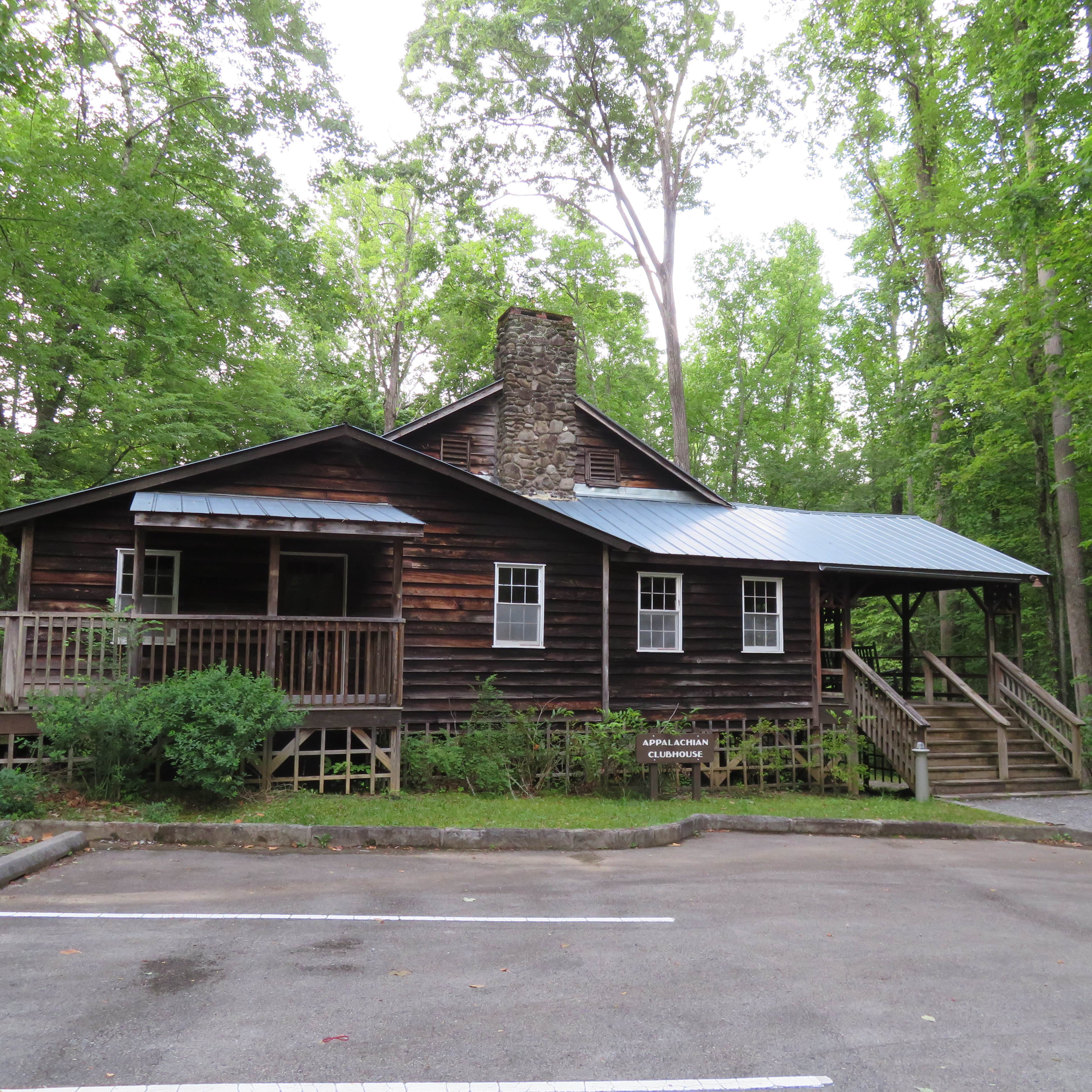 Kate O.'s photo of glamping accommodations at Elkmont Campground — Great Smoky Mountains National Park near Vonore, TN