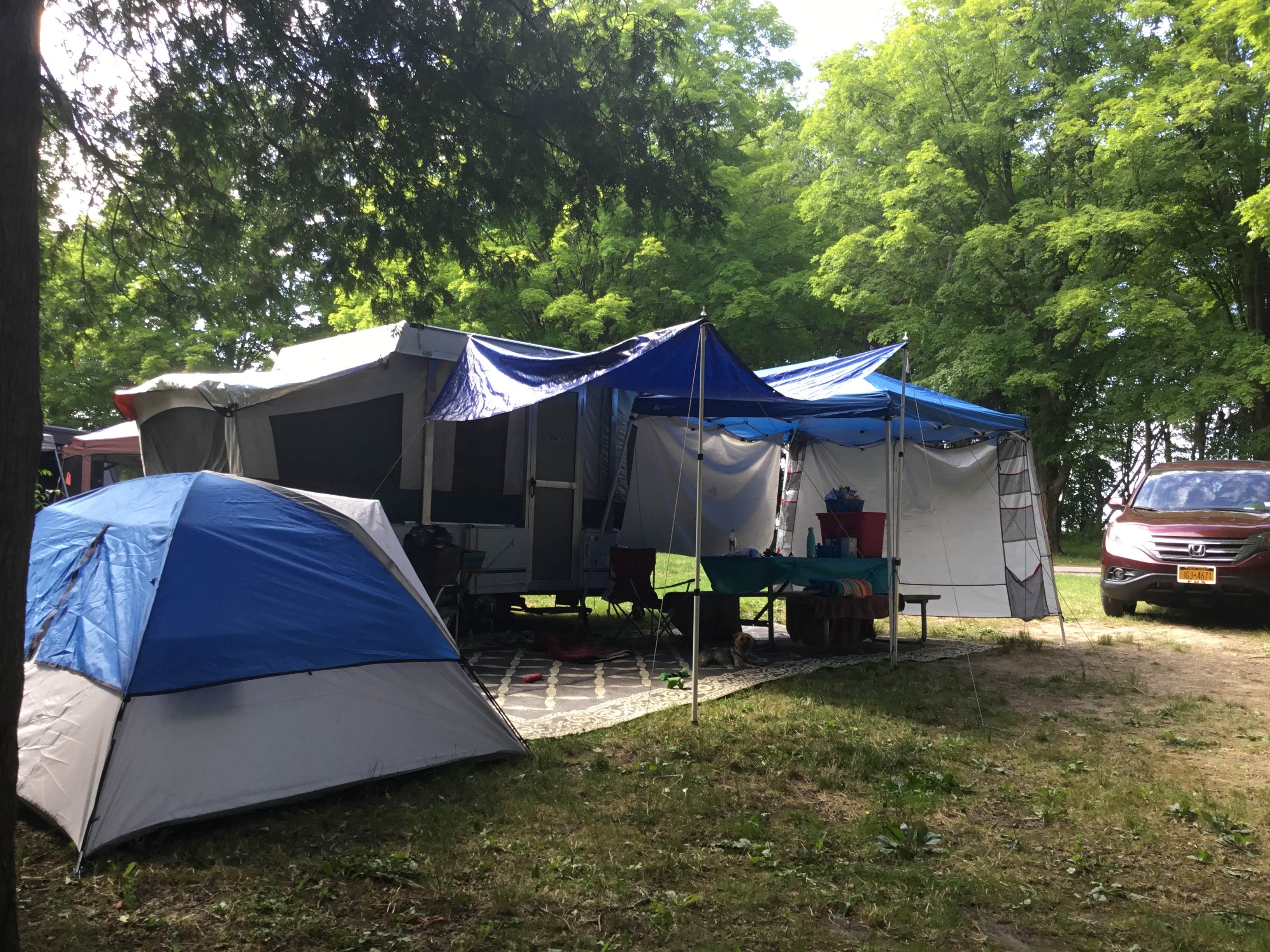 Kelly J.'s photo at Green Lakes State Park Campground near New Woodstock, NY