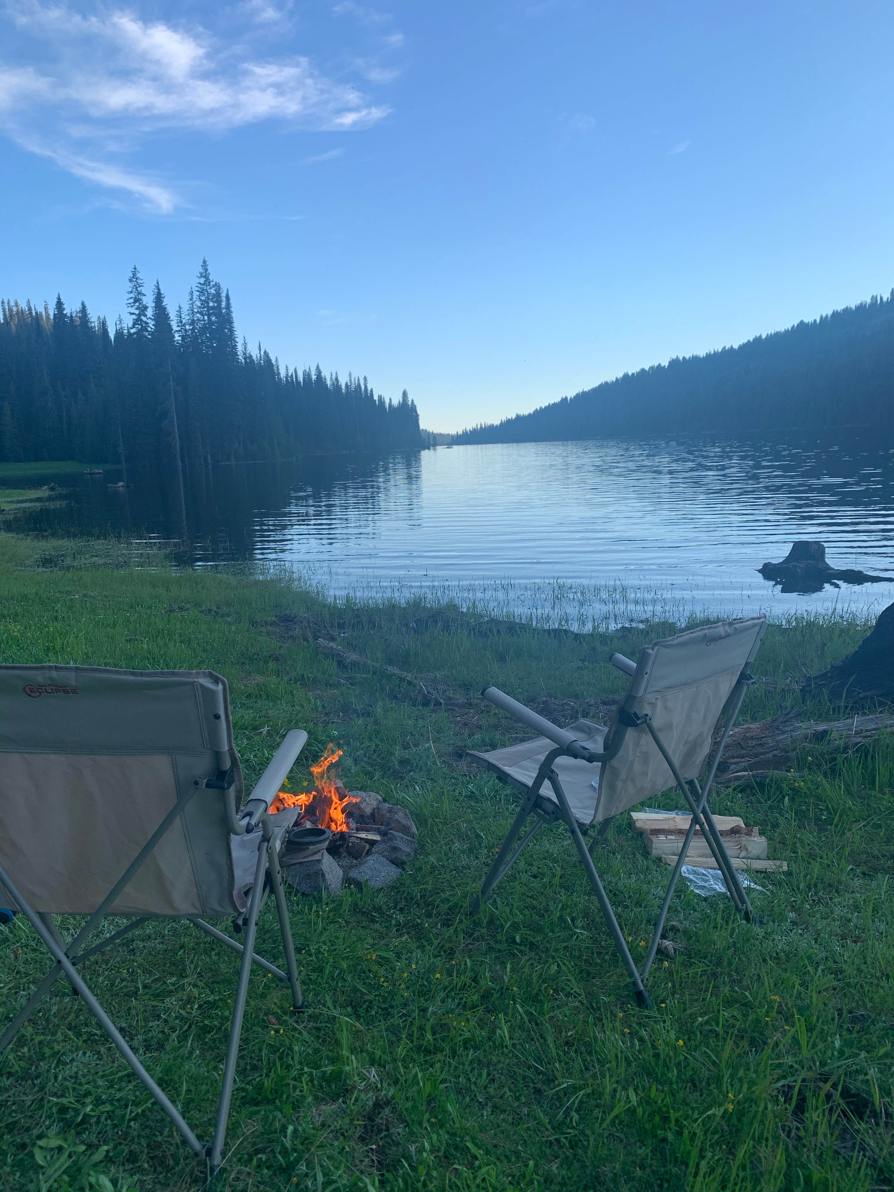 Camper submitted image from Brundage Reservoir Camping Area - 3