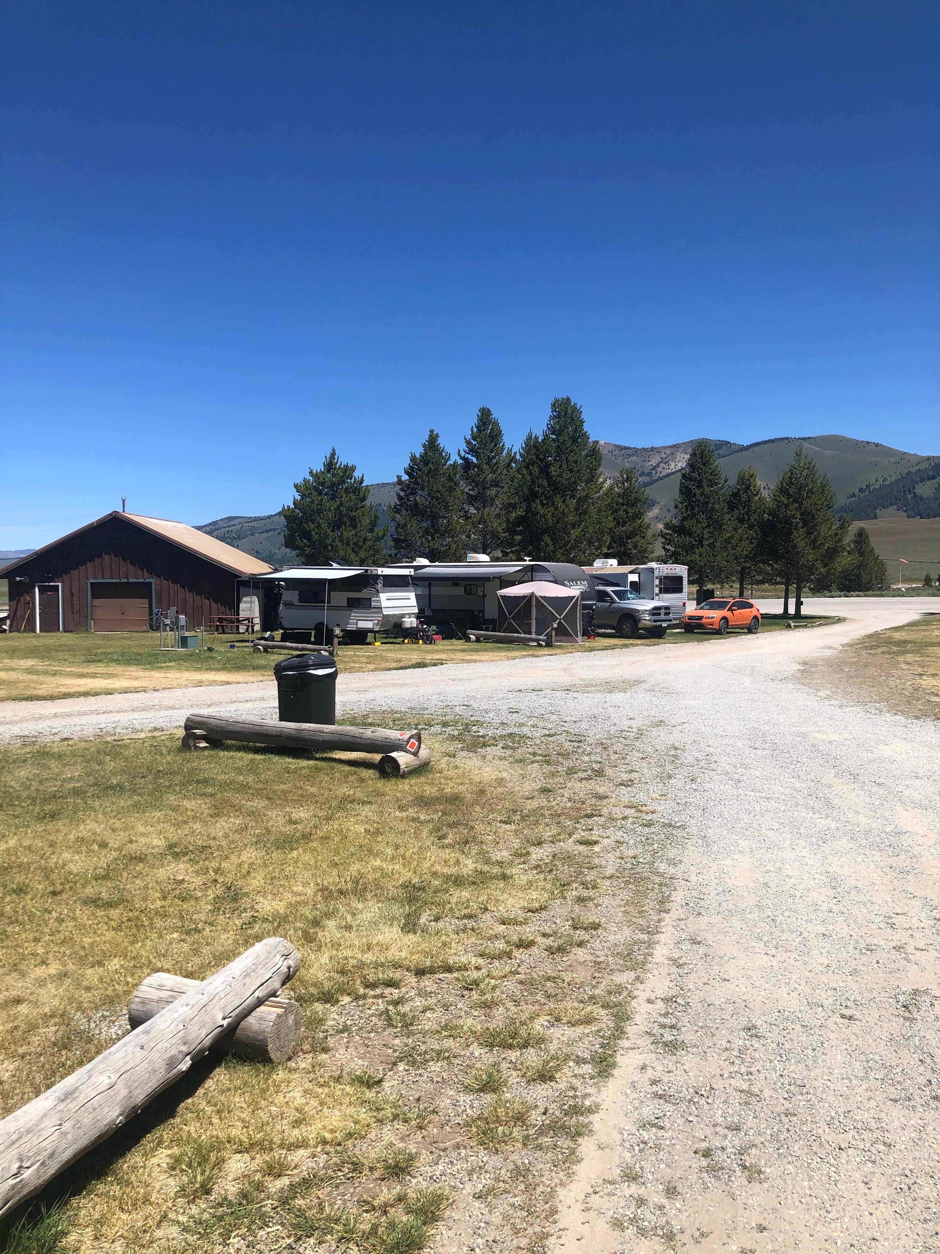 Camper-submitted photo at Smiley Creek Lodge near Clayton, ID