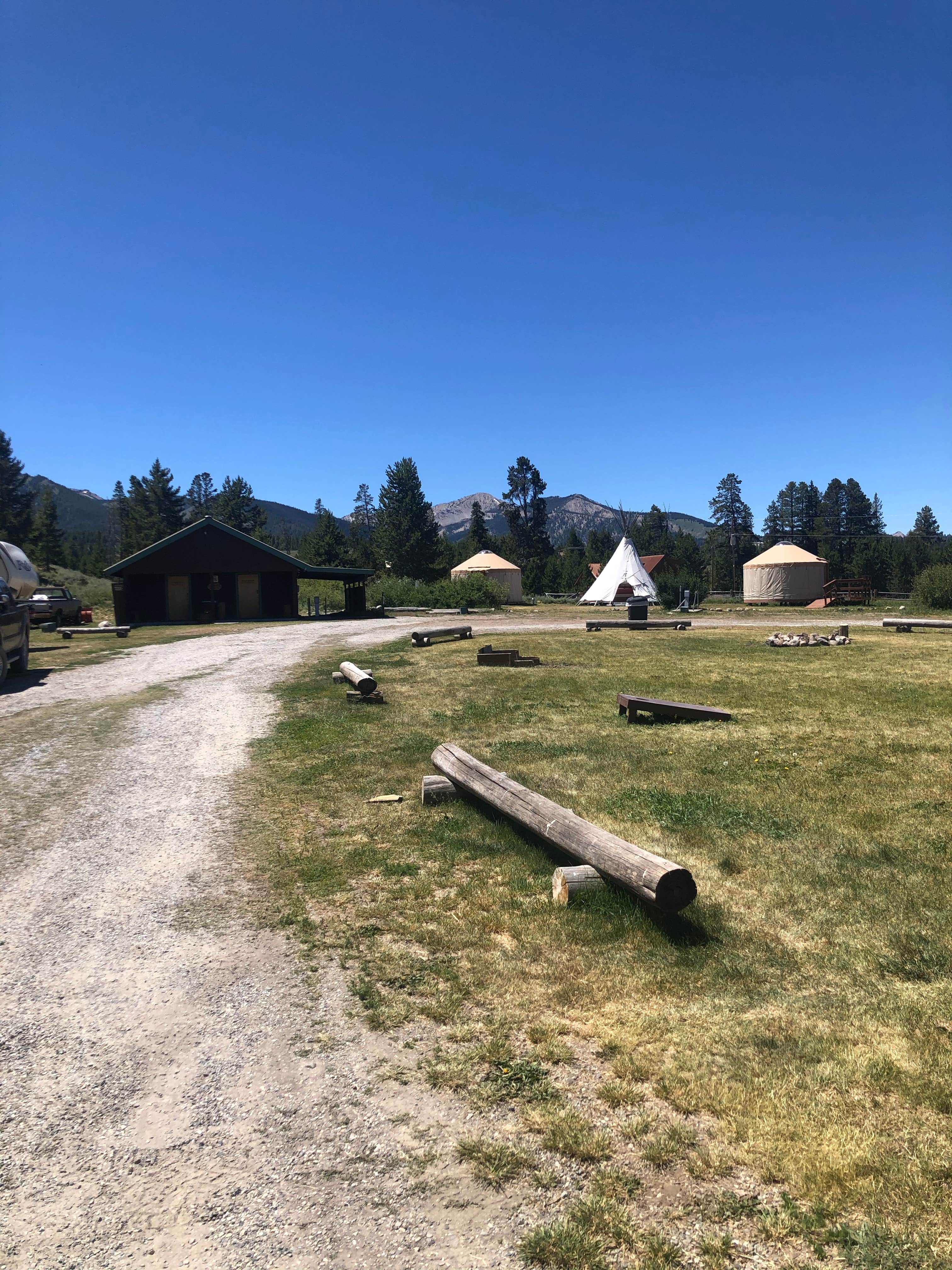 Camper-submitted photo at Smiley Creek Lodge near Clayton, ID