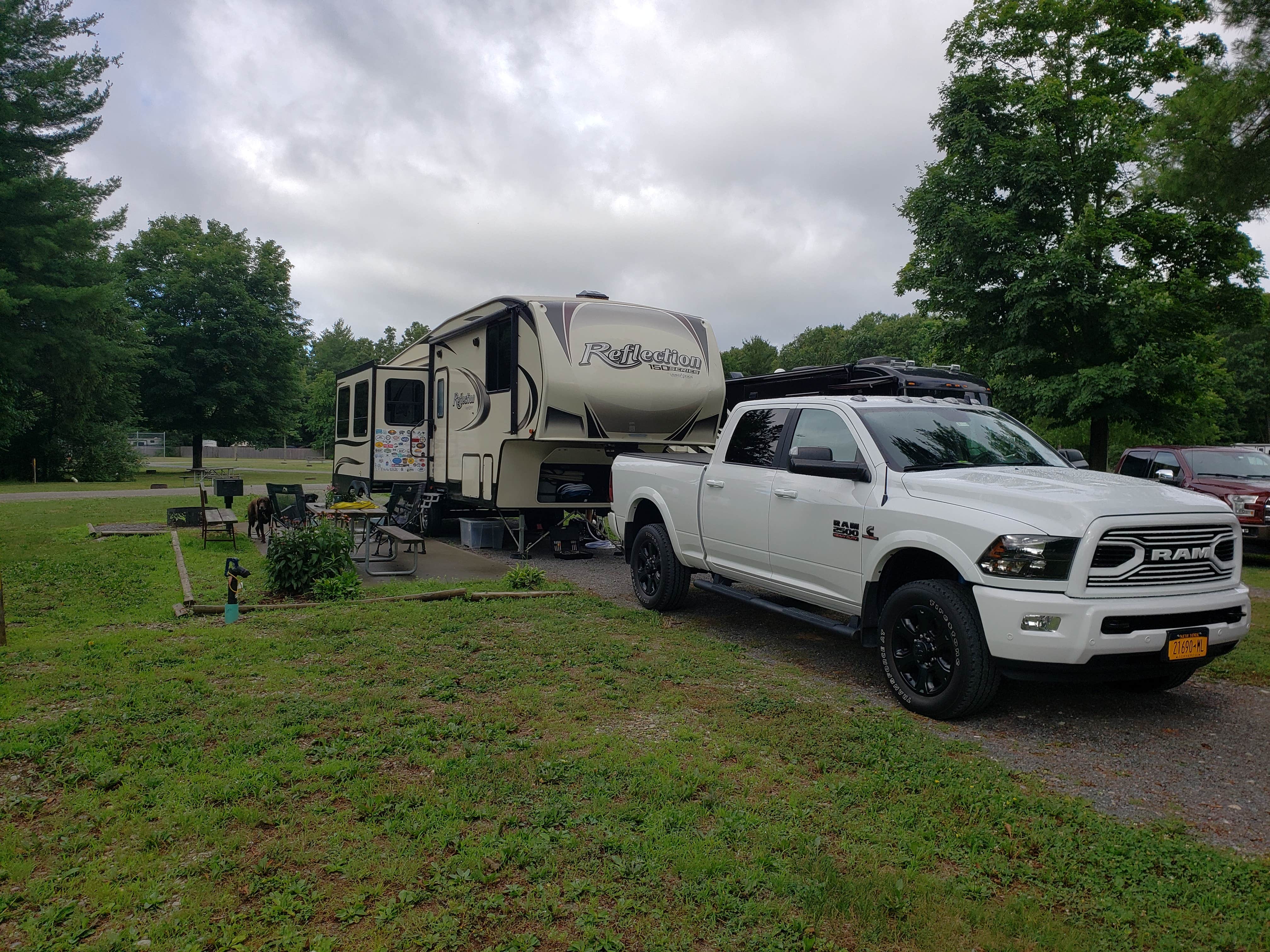 April L.'s photo of rv camping at Copake Camping Resort near Glasco, NY