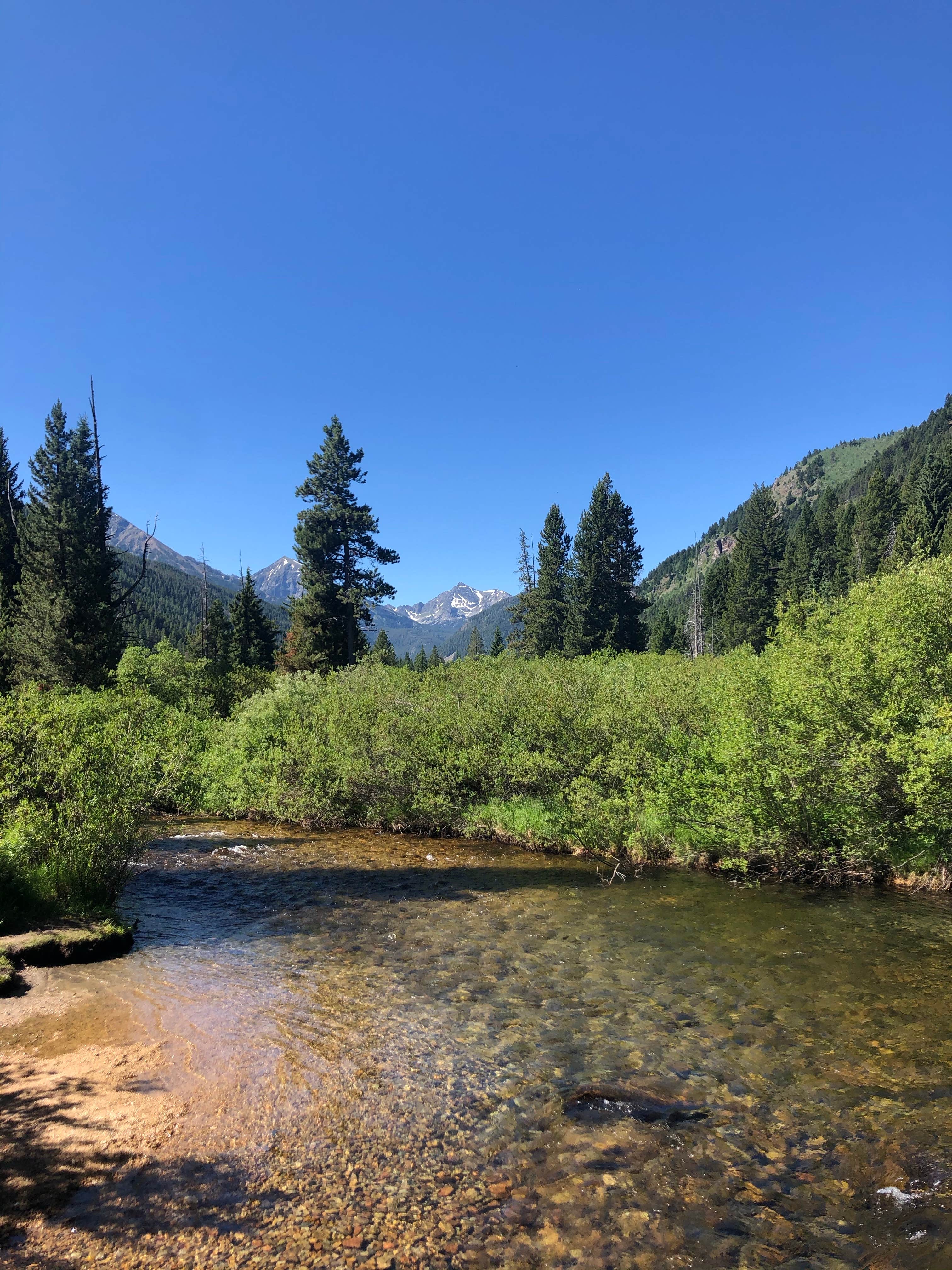 Camper-submitted photo at Spanish Creek Picnic Area near Three Forks, MT