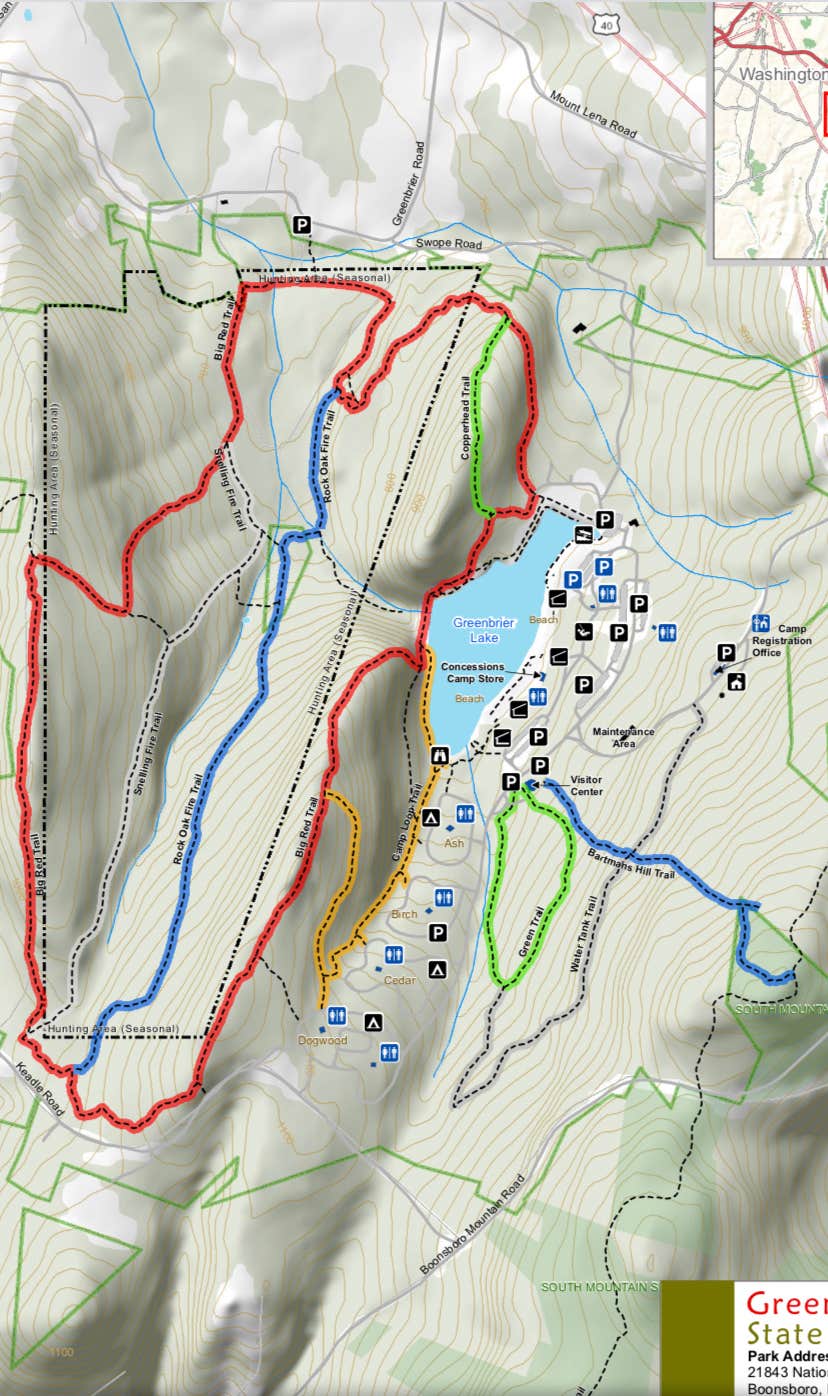 Camper-submitted photo at Greenbrier State Park Campground - TEMPORARILY CLOSED in Maryland