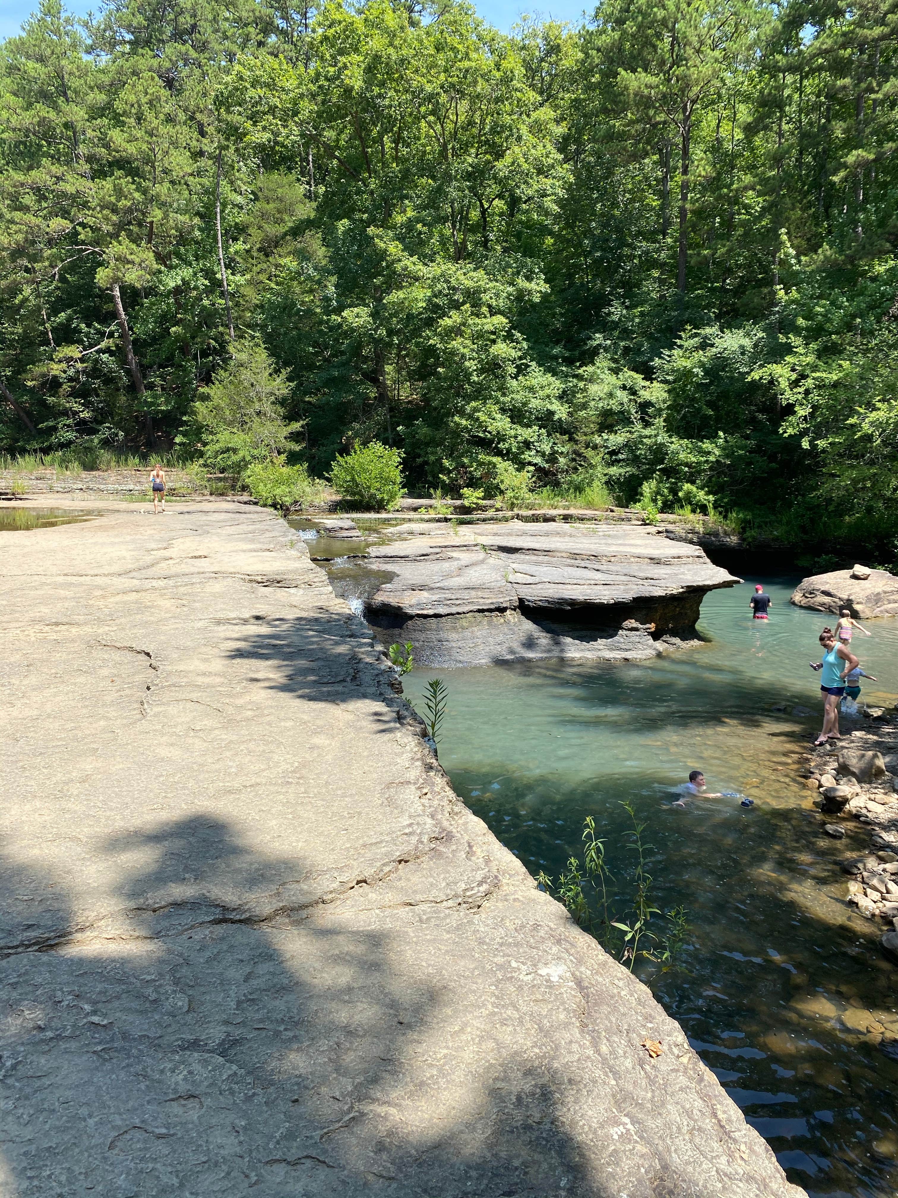 Camper-submitted photo at Haw Creek Falls Camping near Leslie, AR