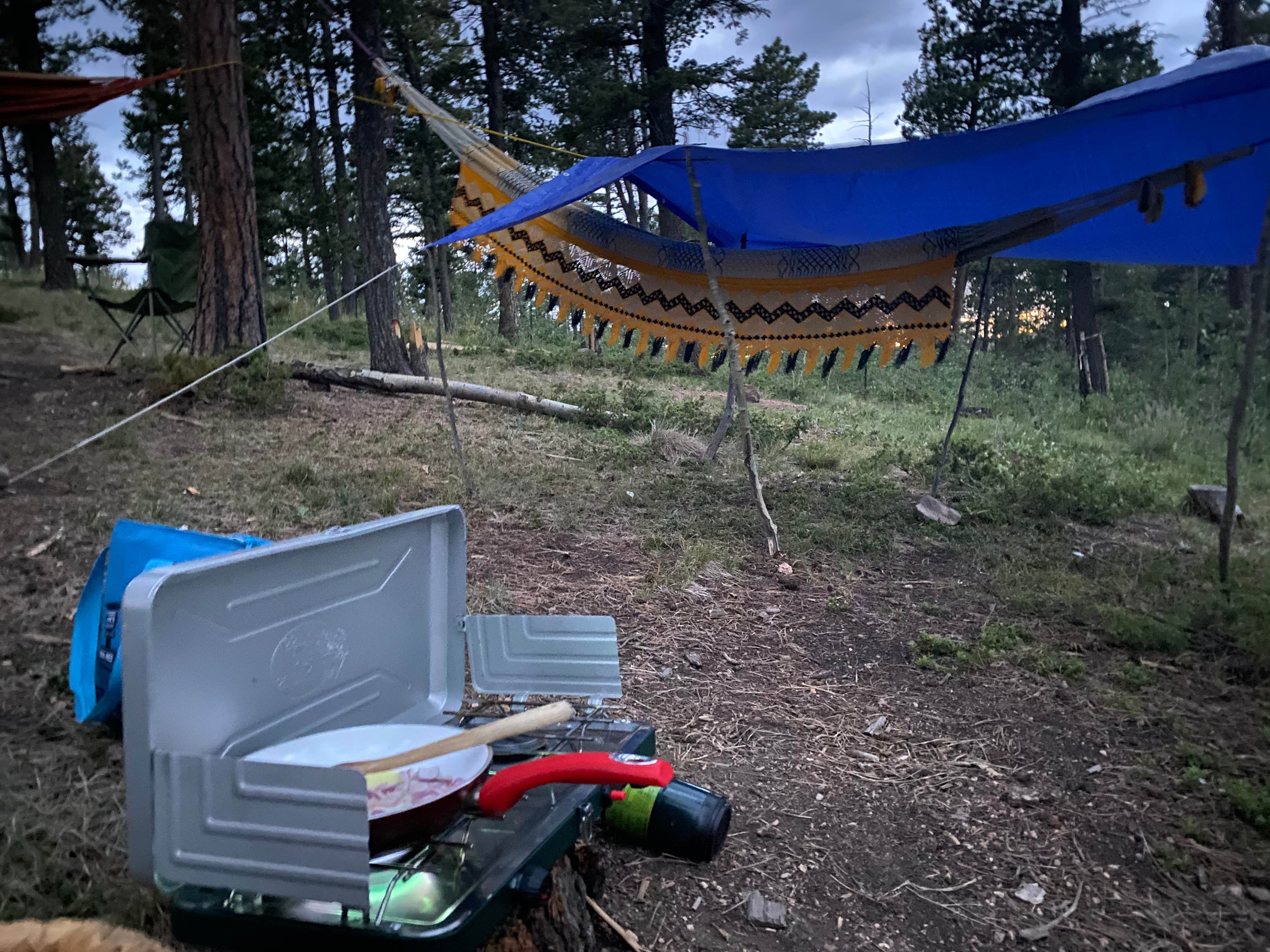 Fabio O.'s photo of a dispersed camping area at Rampart Reservoir Recreation Area near Calhan, CO
