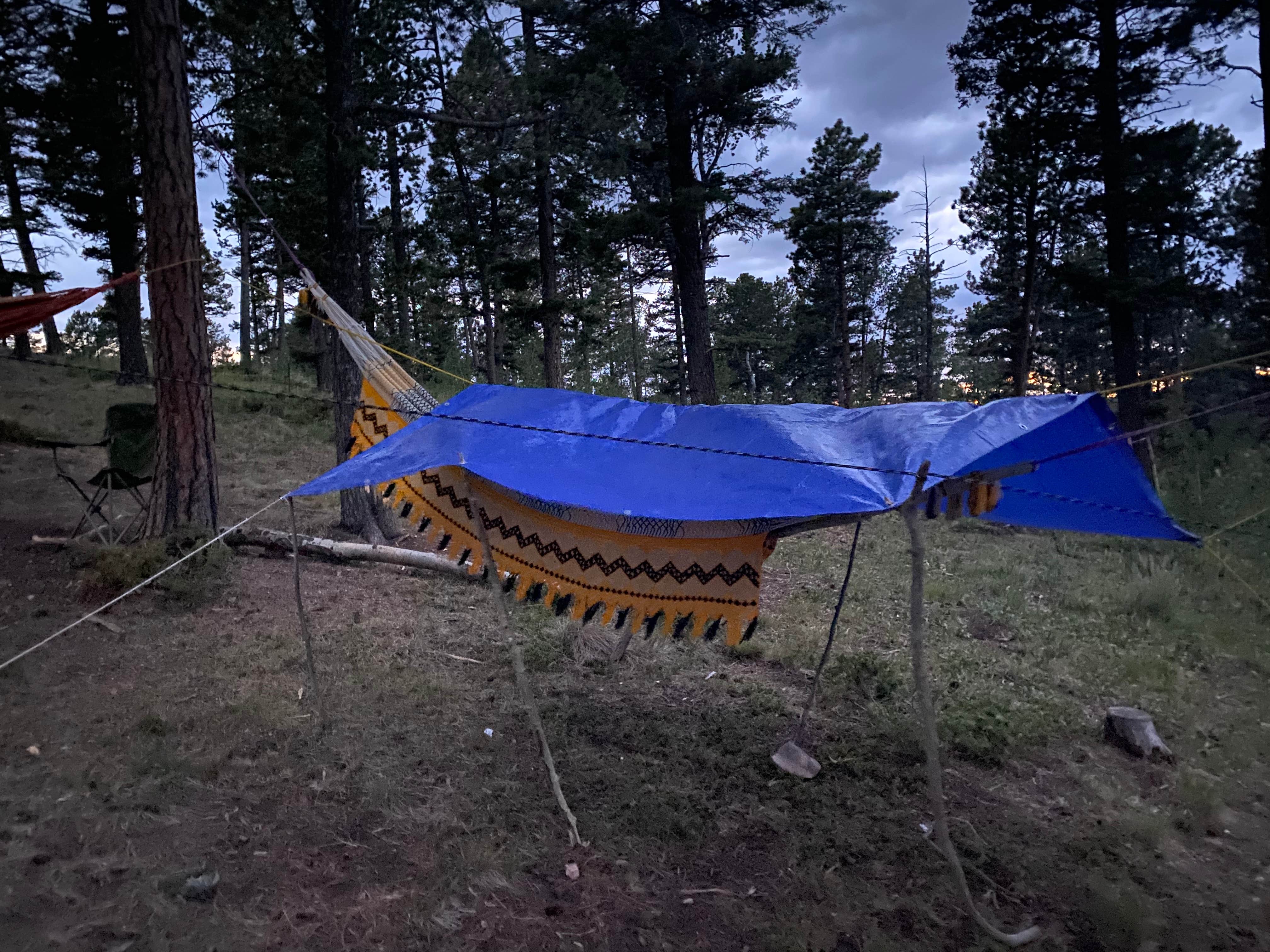 Fabio O.'s photo of a dispersed camping area at Rampart Reservoir Recreation Area near Colorado Springs, CO