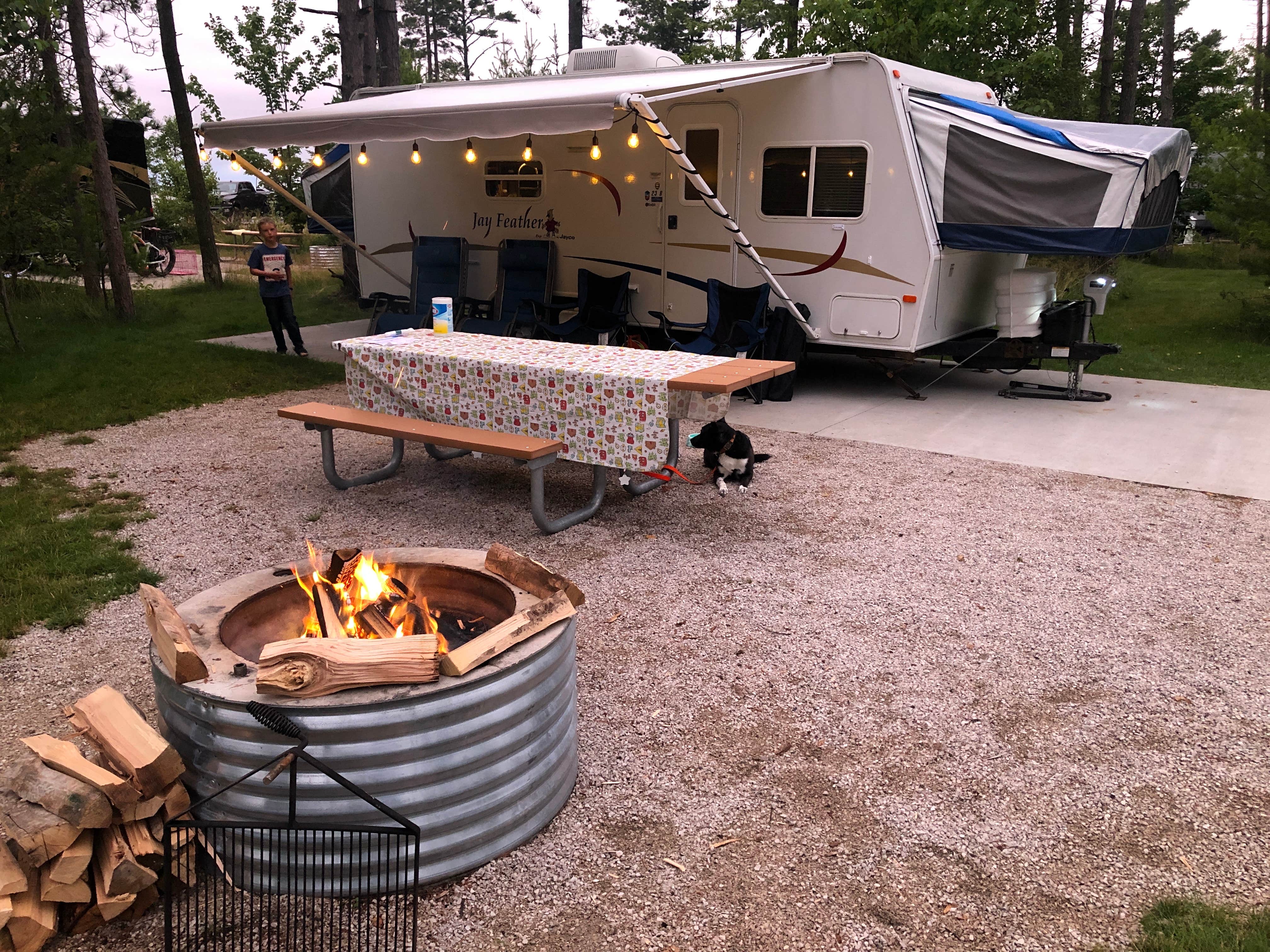 Camper-submitted photo at Manistique Lakeshore Campground near Gulliver, MI
