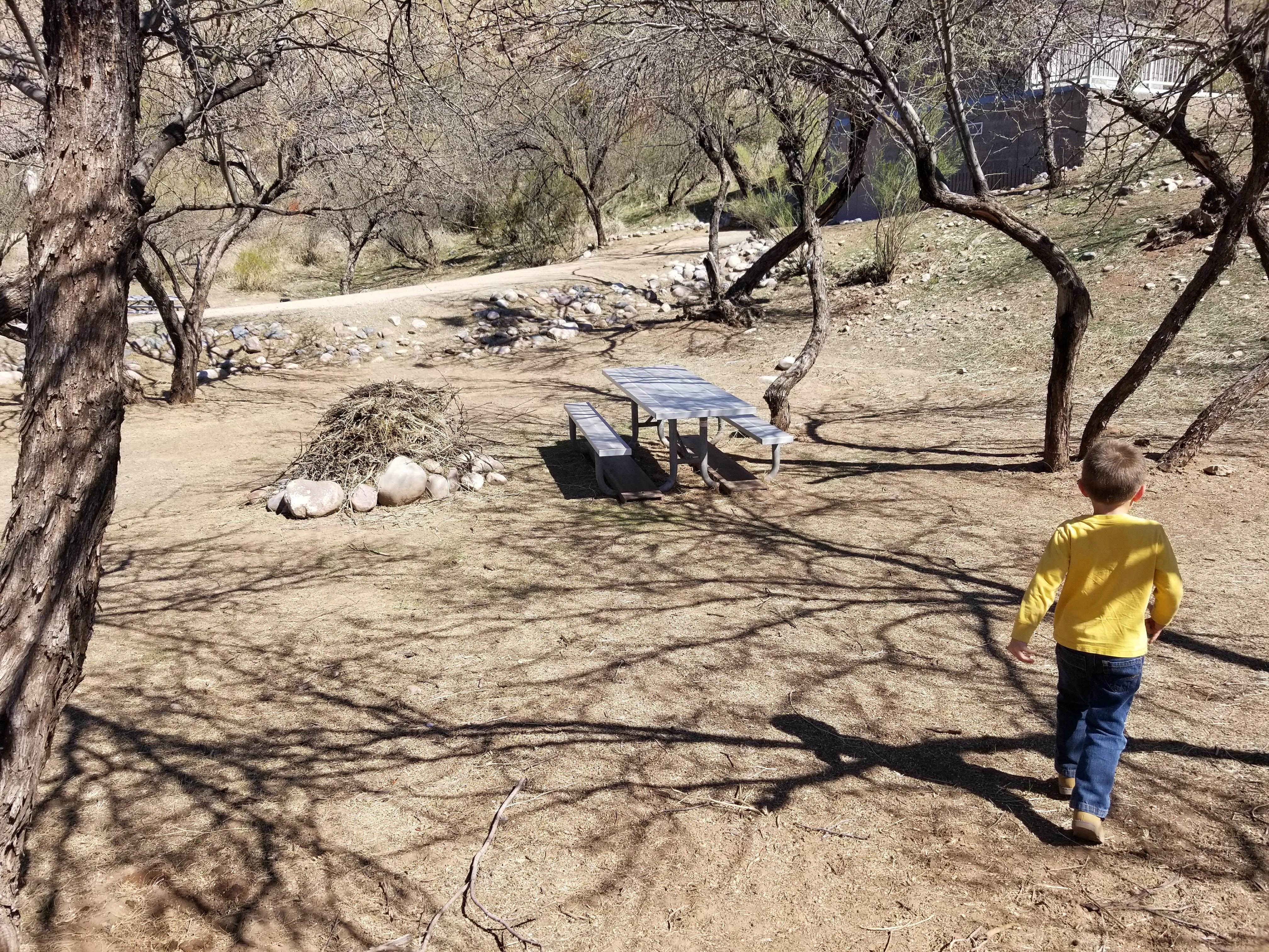 Camper-submitted photo at Diversion Dam near Queen Valley, AZ