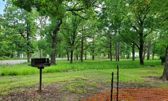 Camping near Heavener Runestone Park : Wards Campground — Lake Wister State Park, Wister, Oklahoma