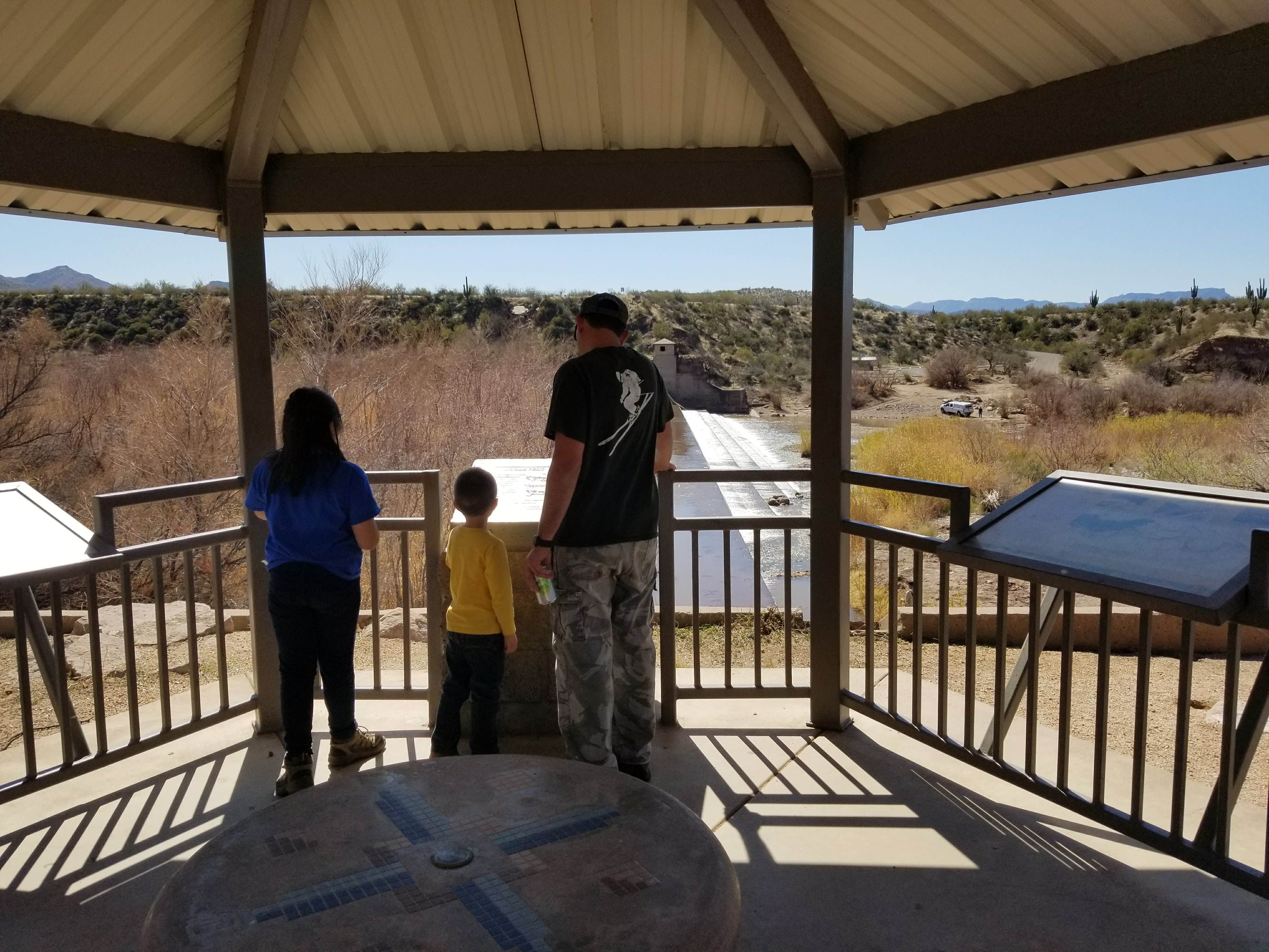 Camper-submitted photo at Diversion Dam near Queen Valley, AZ