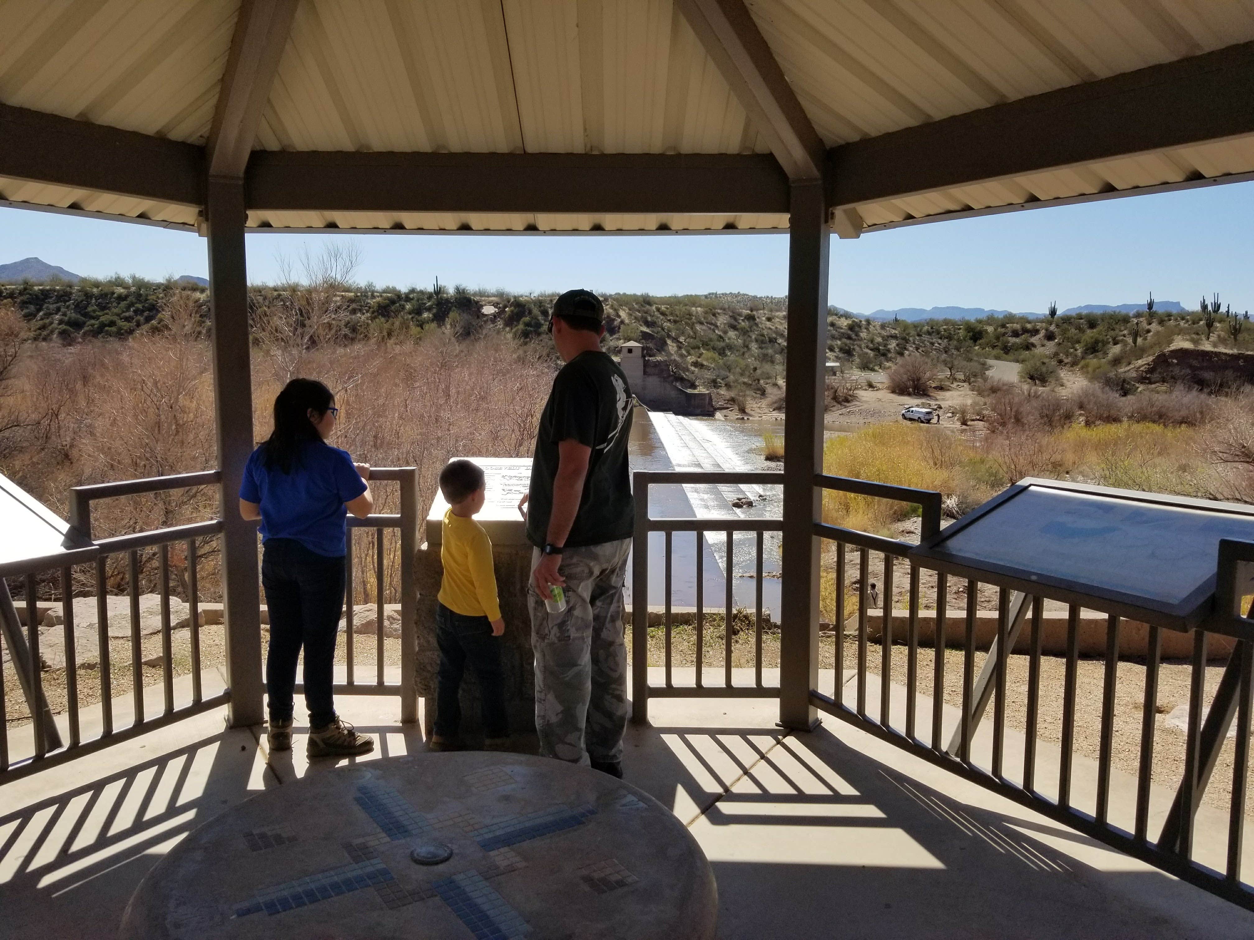 Camper-submitted photo at Diversion Dam near Queen Valley, AZ