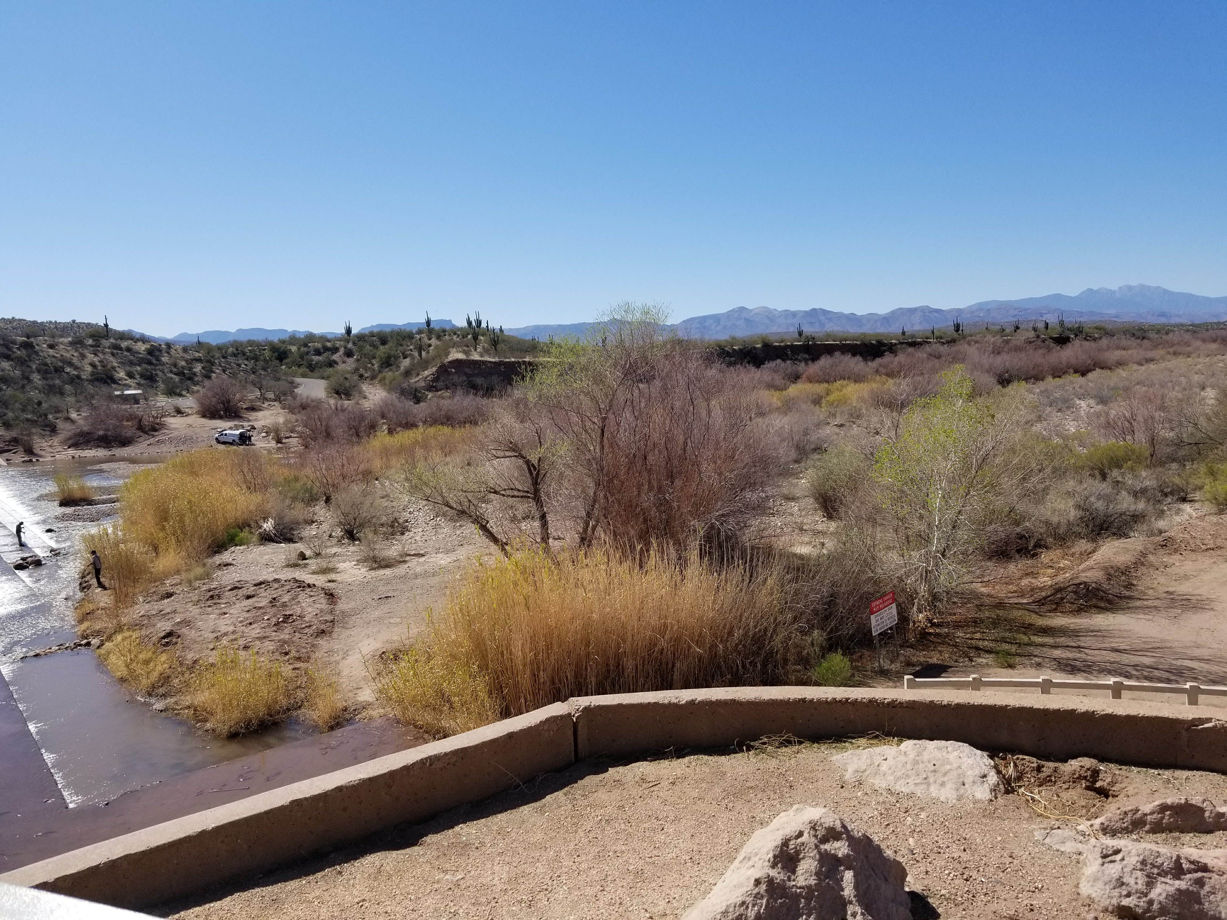 Camper-submitted photo at Diversion Dam near Queen Valley, AZ