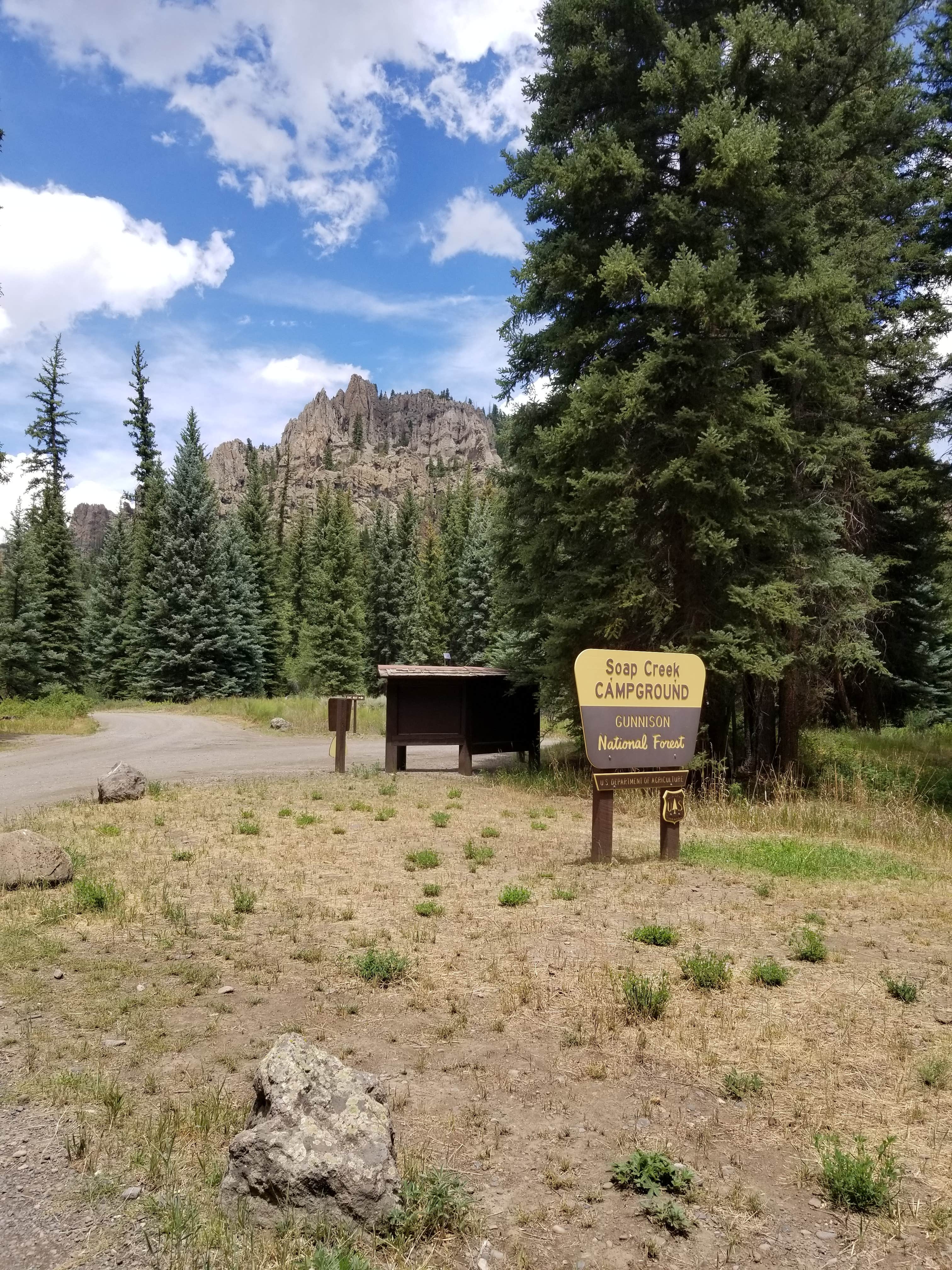 Camper submitted image from Gunnison National Forest Soap Creek Campground - 2