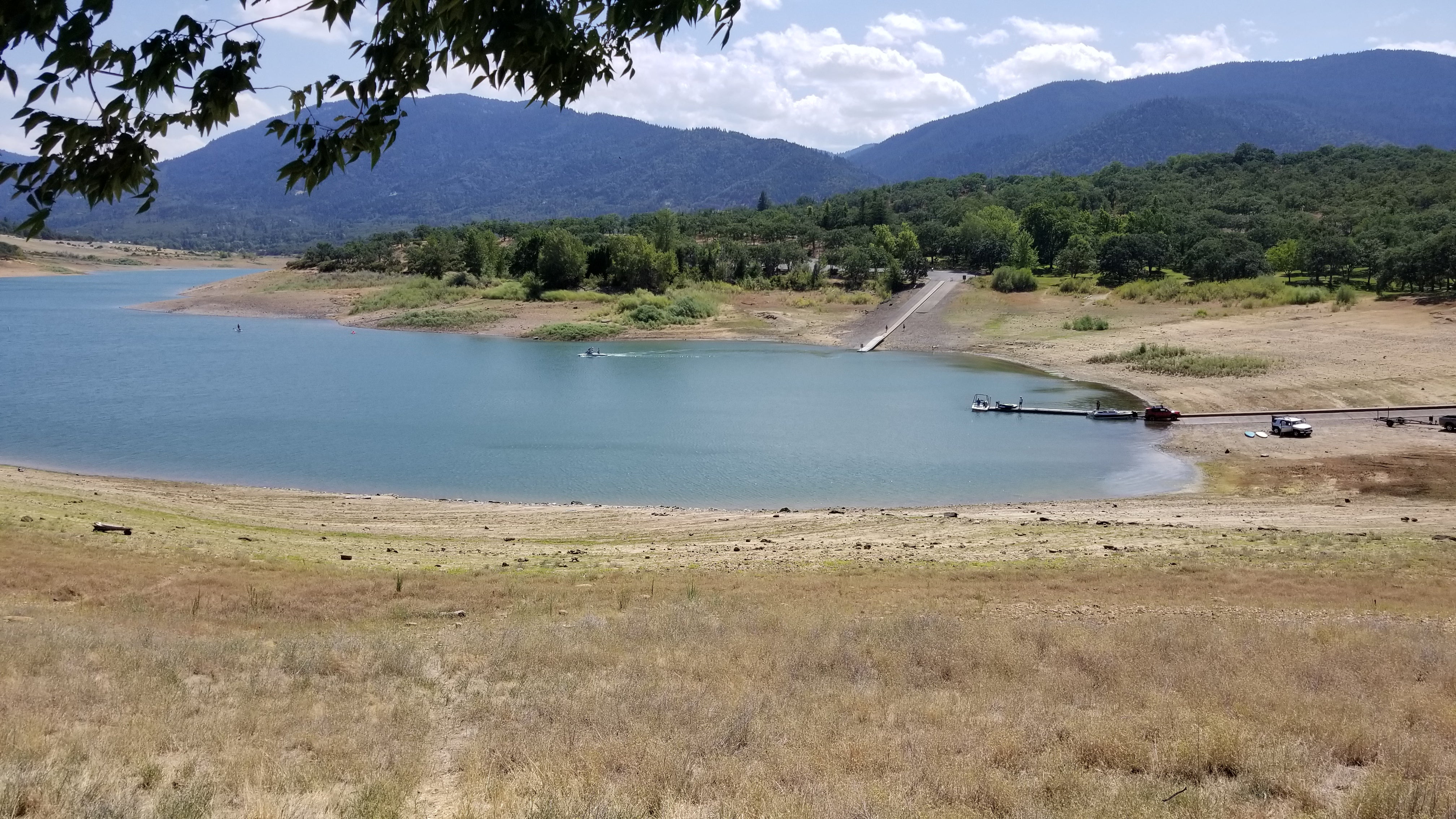 Camper submitted image from Emigrant Lake Recreation Area - Oak Slope Campground - 4