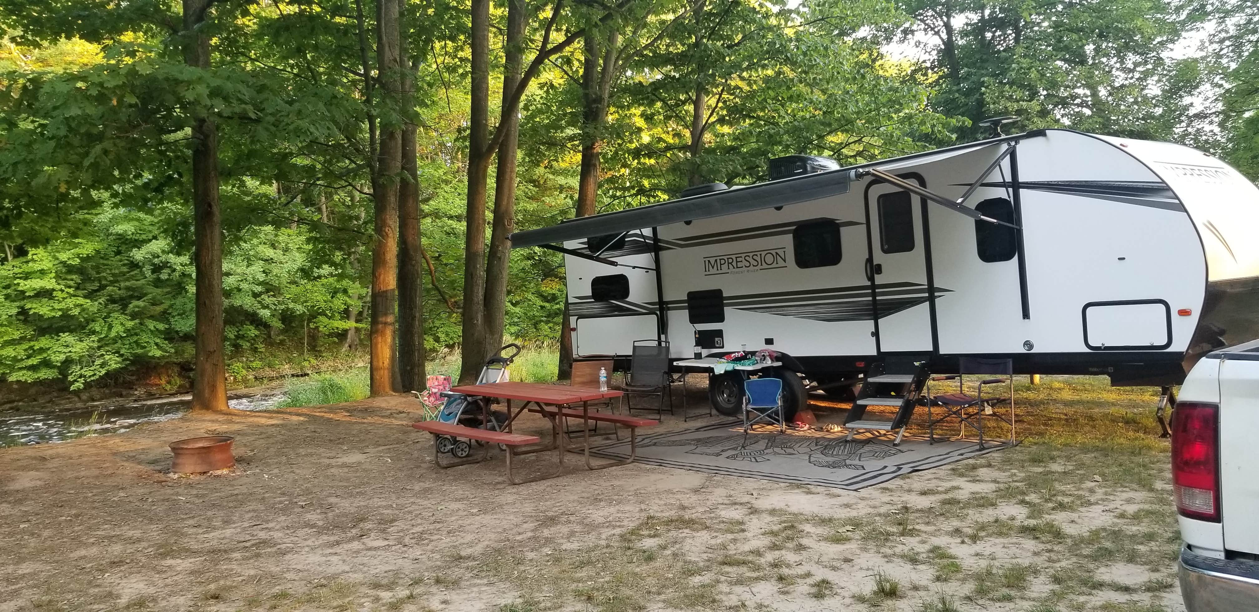 Justin L.'s photo of rv camping at Yogi Bears Jellystone Park Camp Resort at Mexico near Copenhagen, NY