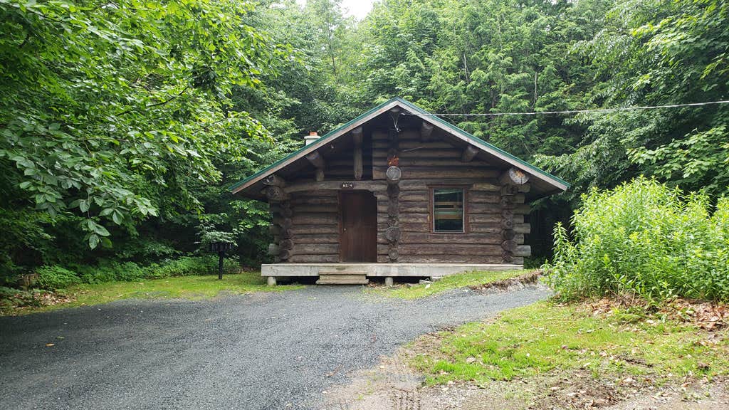 Jean C.'s photo of glamping accommodations at Savoy Mountain State Forest Campground near Vernon, VT