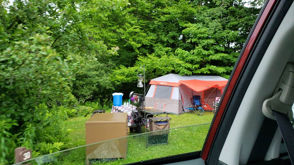Jean C.'s photo at Savoy Mountain State Forest Campground near Goshen, MA