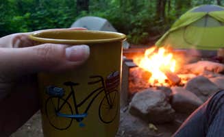 Jennifer A.'s photo of tent camping at Elk Creek Campground near Durkee, OR