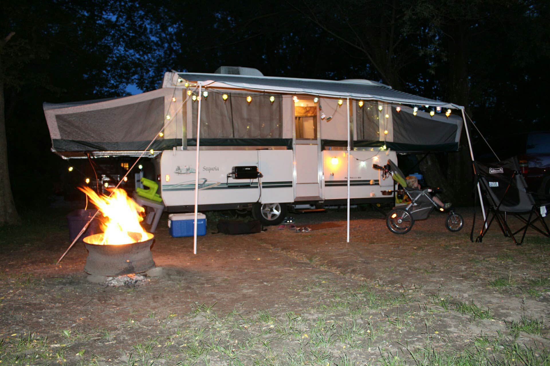 Jeani B.'s photo of rv camping at Herkimer Diamond Mine KOA near Warnerville, NY