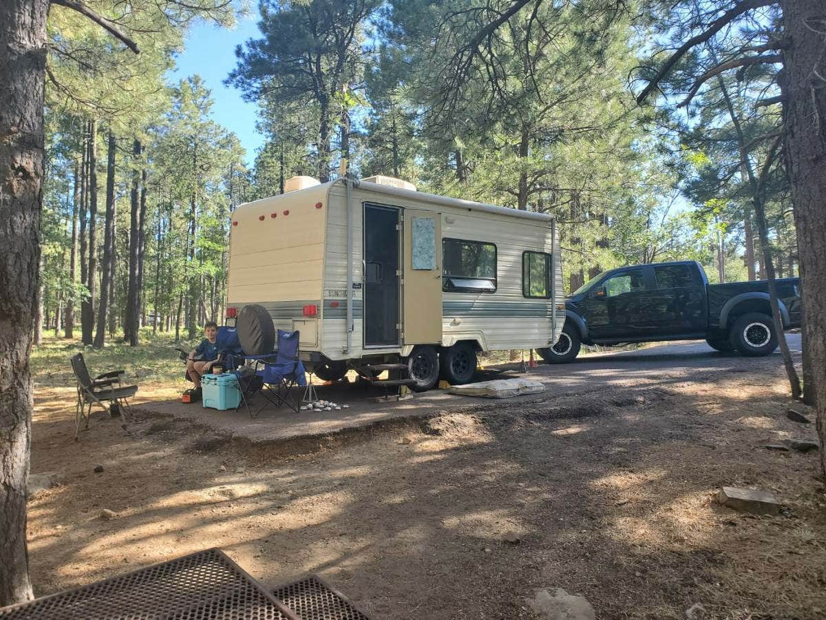 Christine S.'s photo of rv camping at Aspen Campground near Springerville, AZ