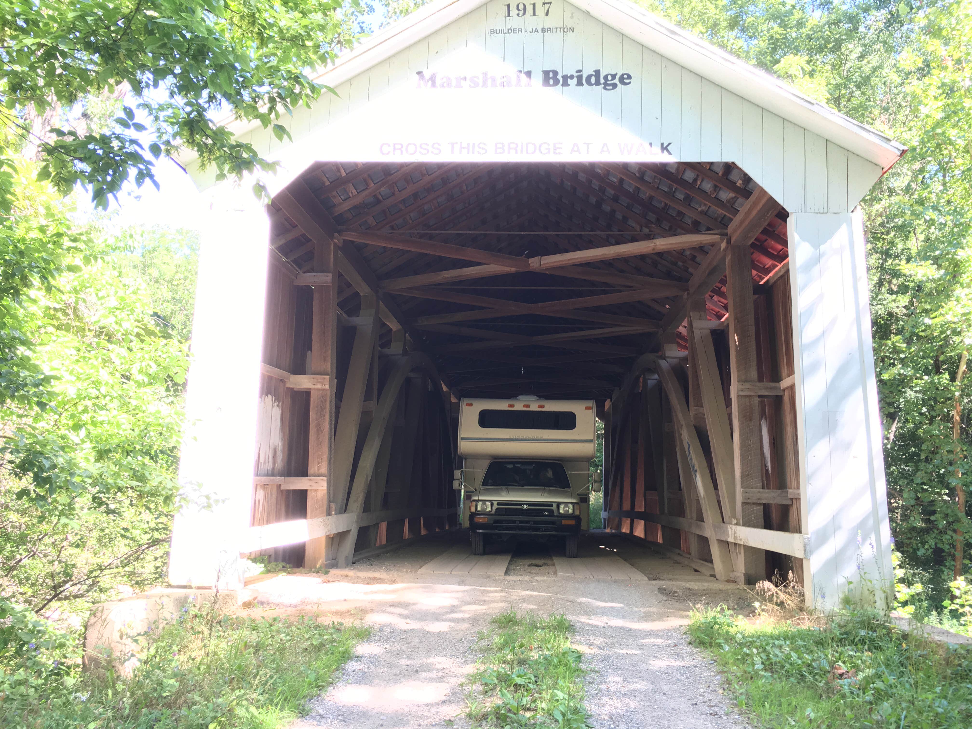 Bonnie C.'s photo of rv camping at Turkey Run State Park Campground near Bloomingdale, IN