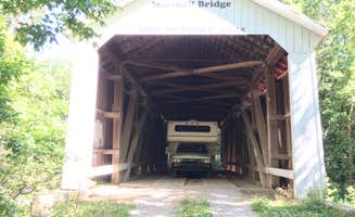 Bonnie C.'s photo of rv camping at Turkey Run State Park Campground near Roachdale, IN