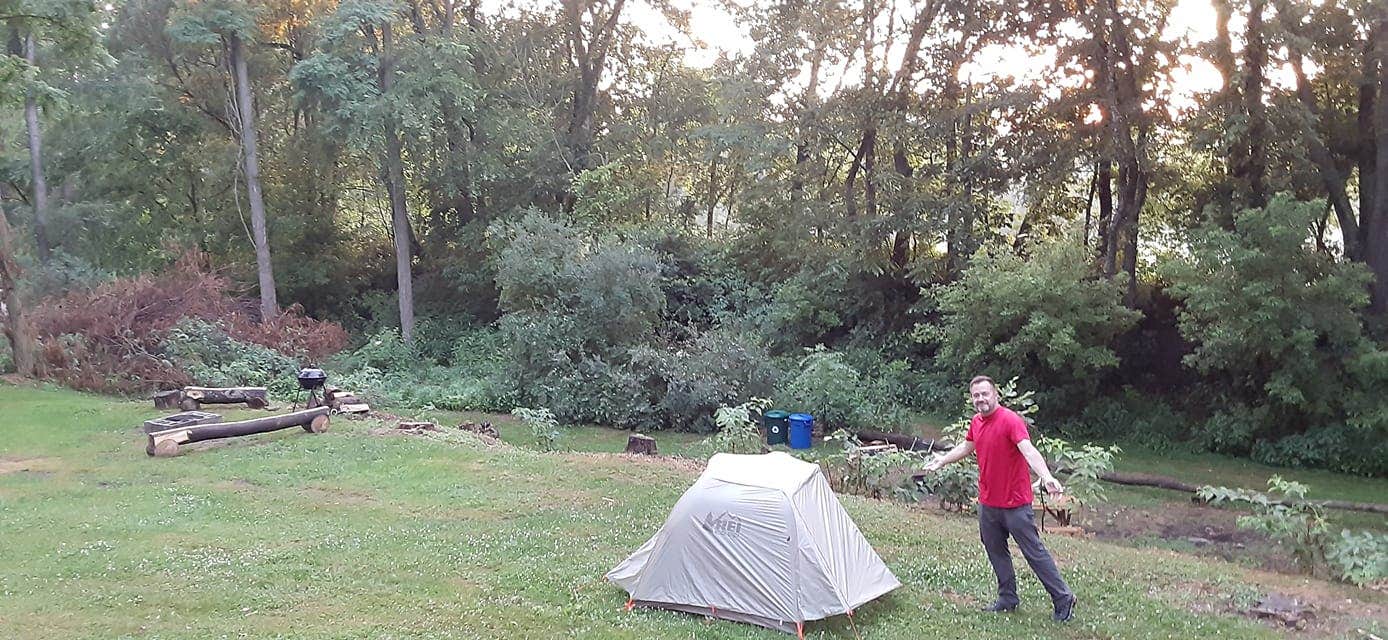 Camper-submitted photo at Towpath Trail Peace Park near Navarre, OH