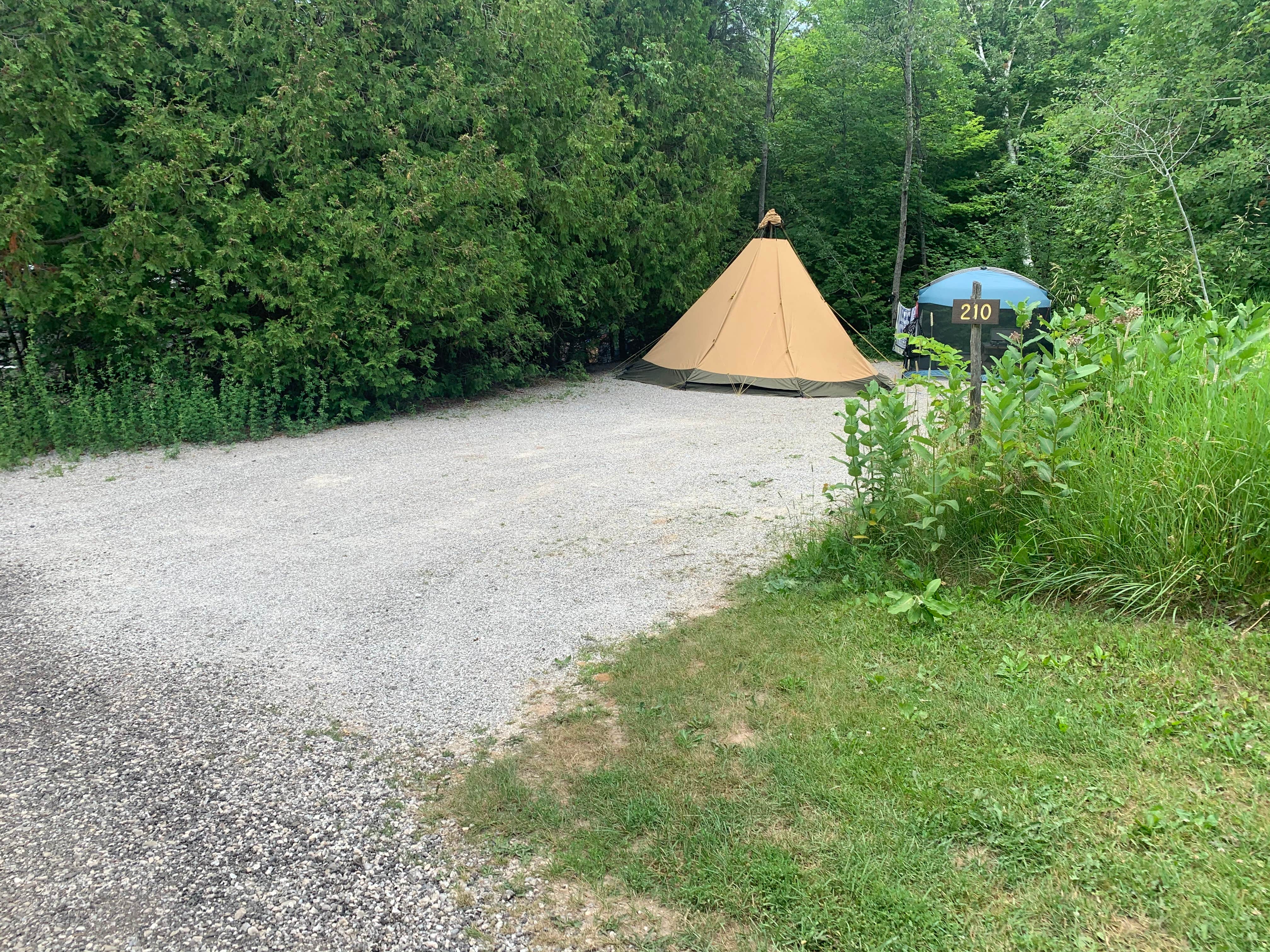 Scott M.'s photo at Wagon Trail Campground near Sister Bay, WI