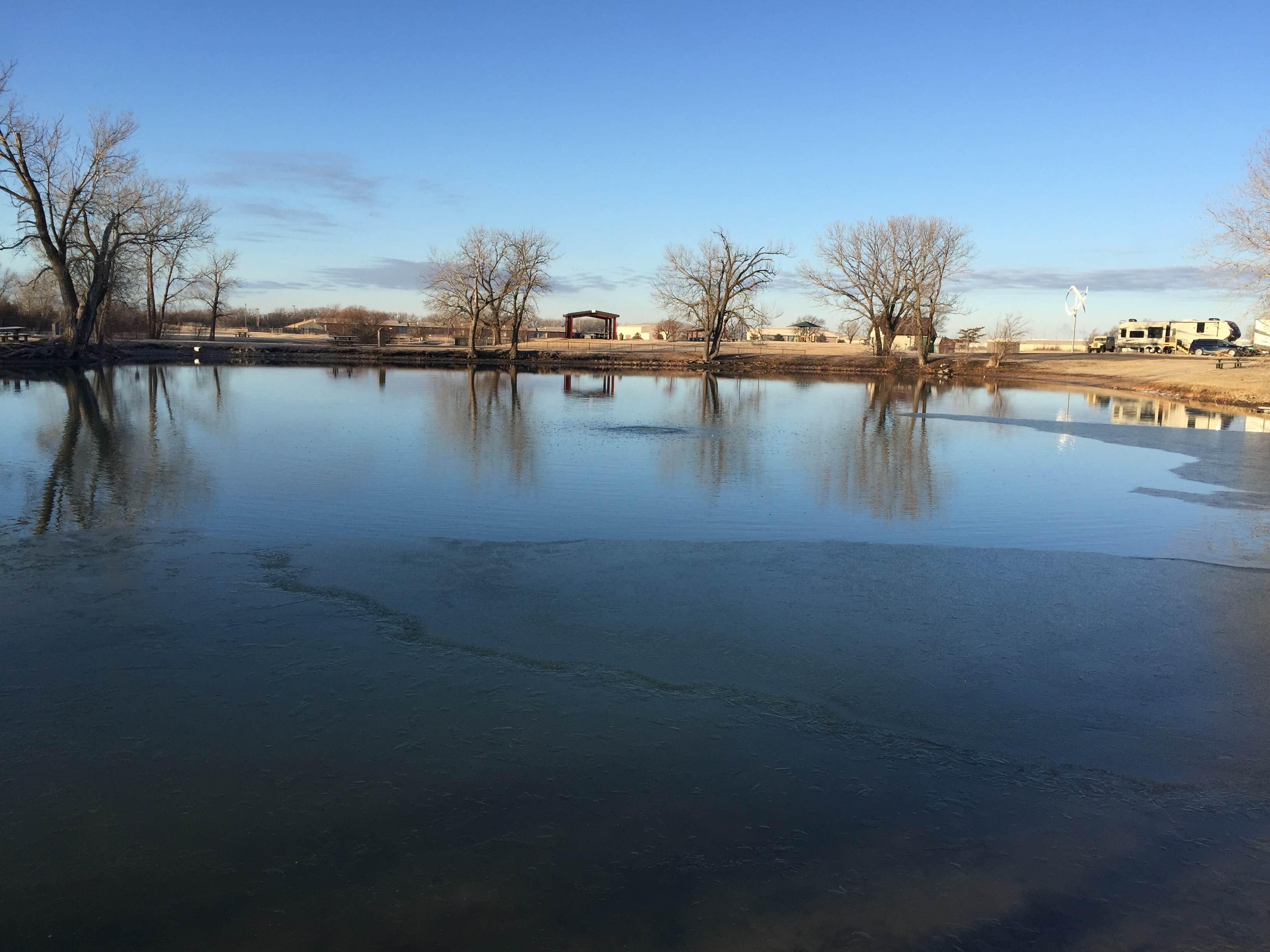 Camper-submitted photo at Krueger Recreation Area near McConnell AFB, KS