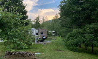 Camping near Glamping on the Clinch River LLC: Mountain Pass Campground, Shawanee, Tennessee