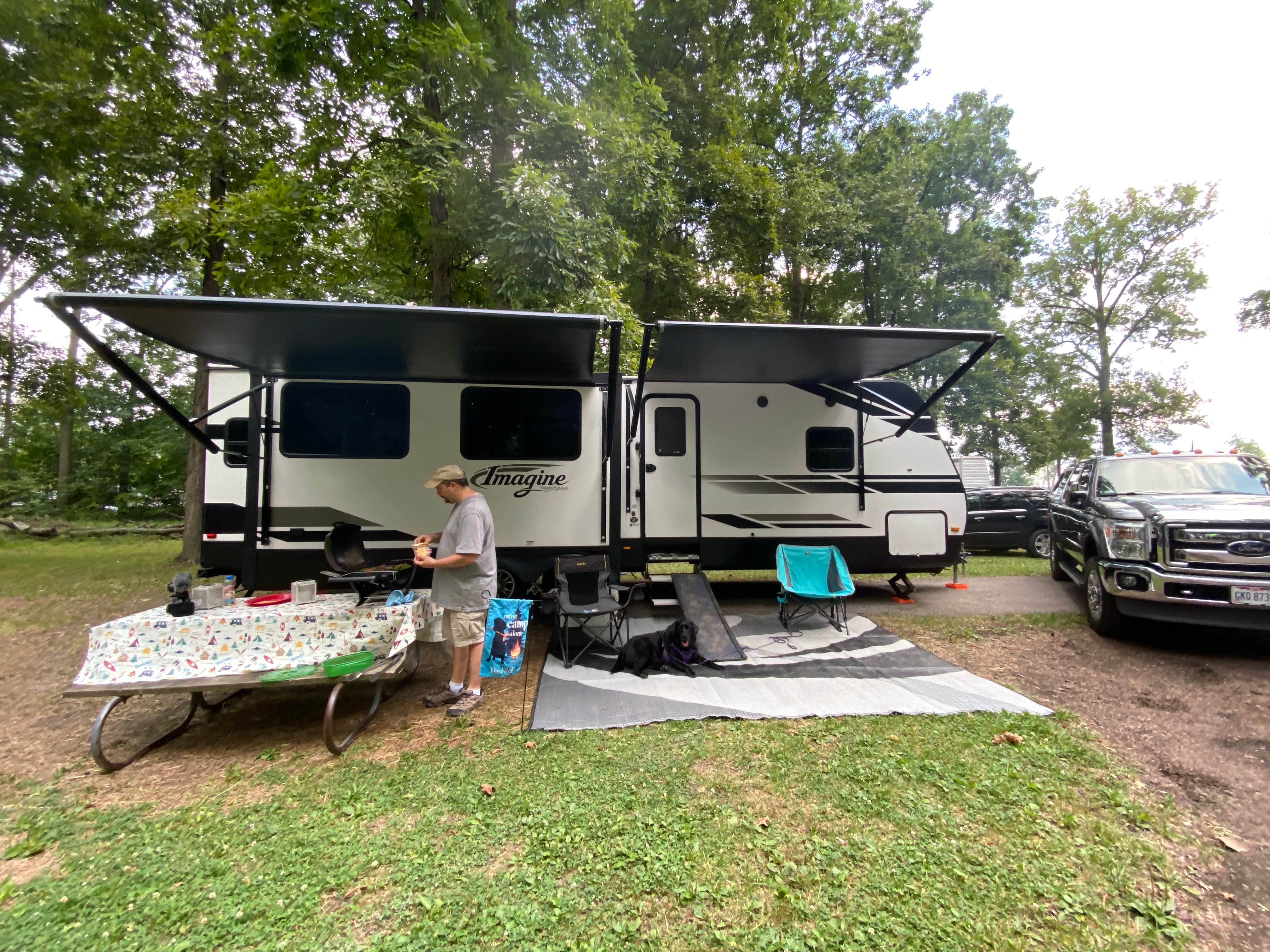 Andrea F.'s photo at Indian Lake State Park Campground near St. Marys, OH