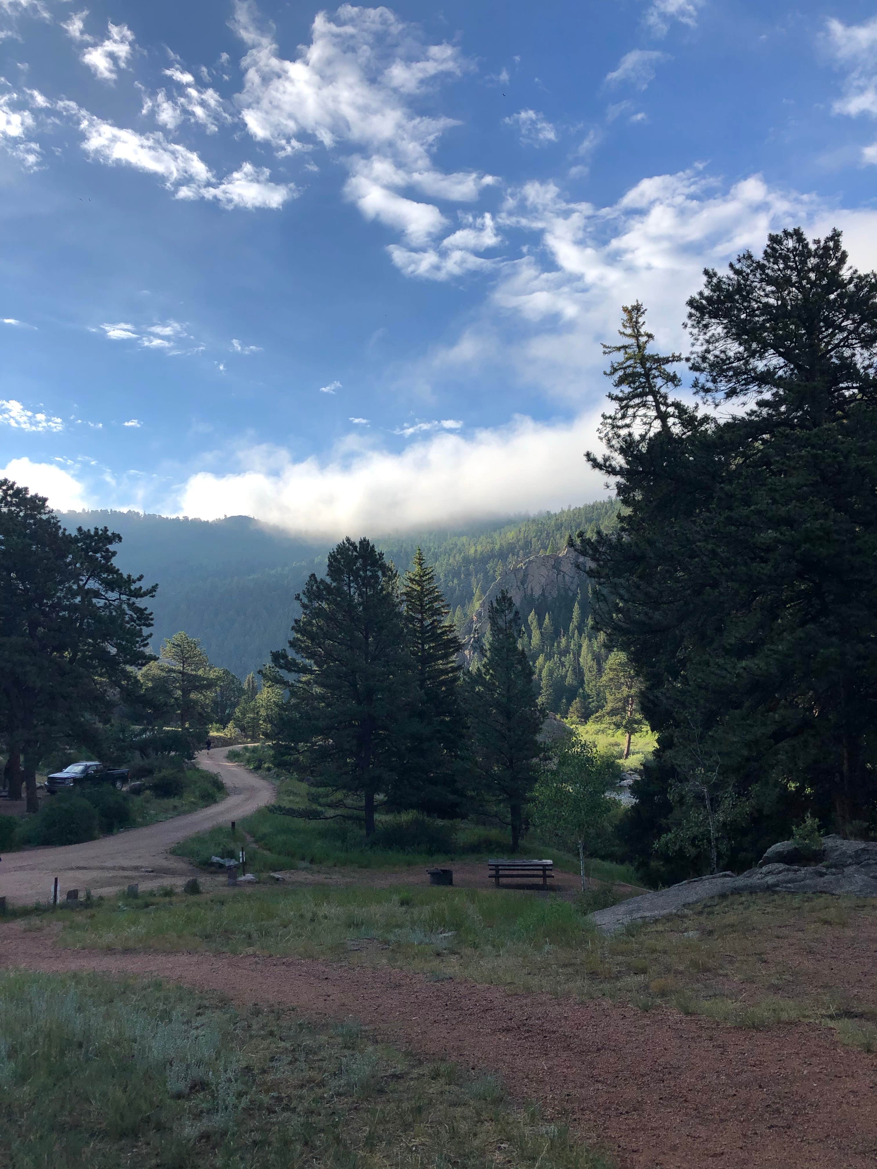 Camper-submitted photo at Spillway Campground near Lake George, CO