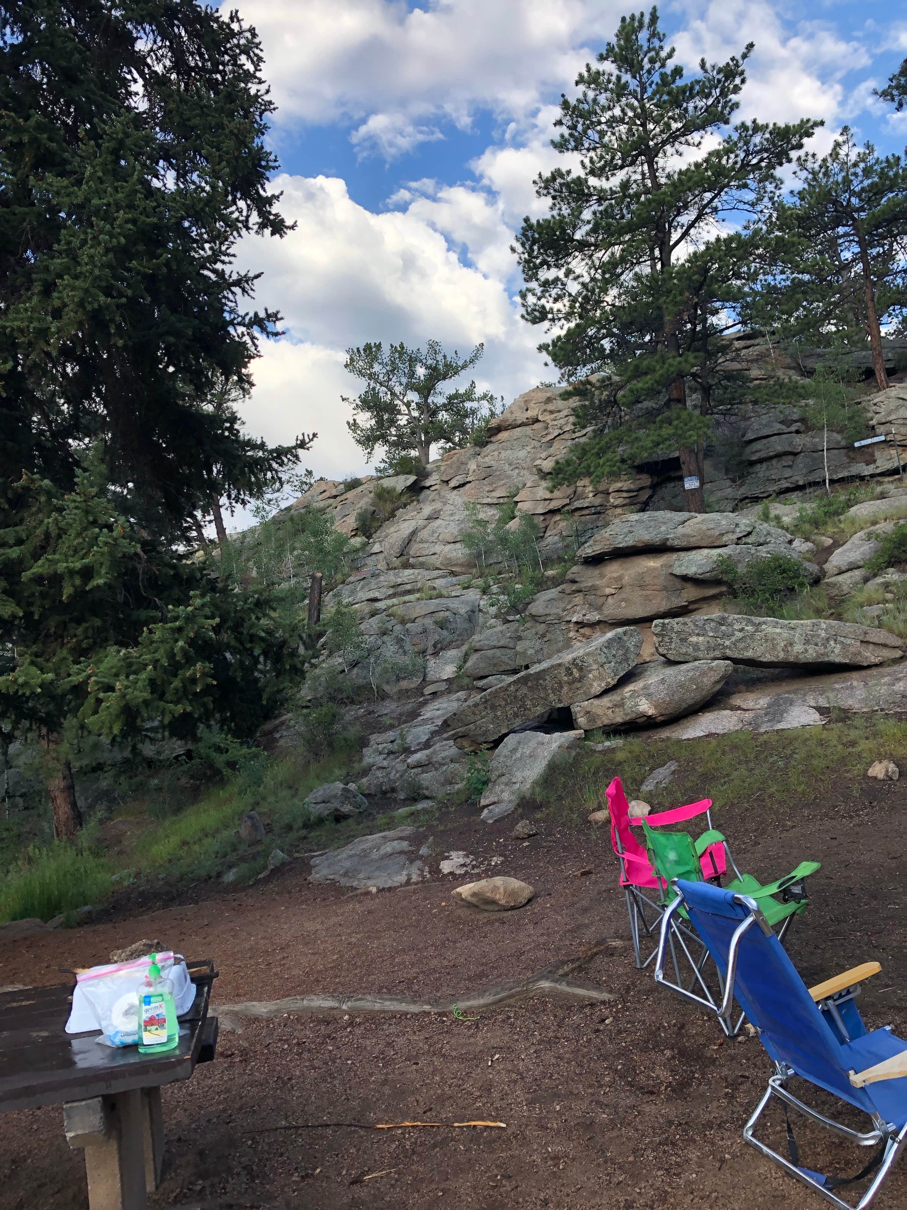 Camper-submitted photo at Spillway Campground near Lake George, CO