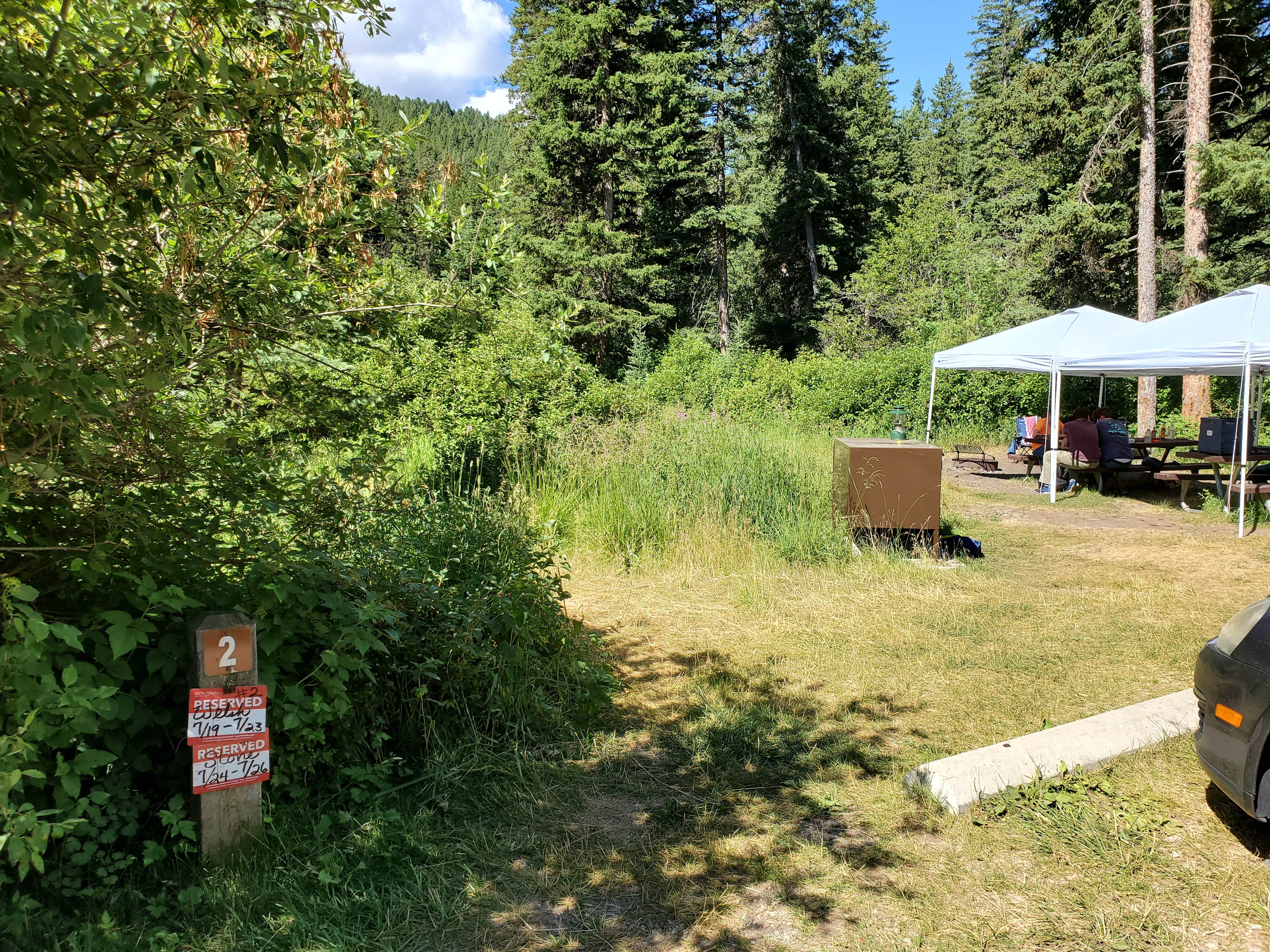 Camper-submitted photo at Spire Rock Campground near Big Sky, MT