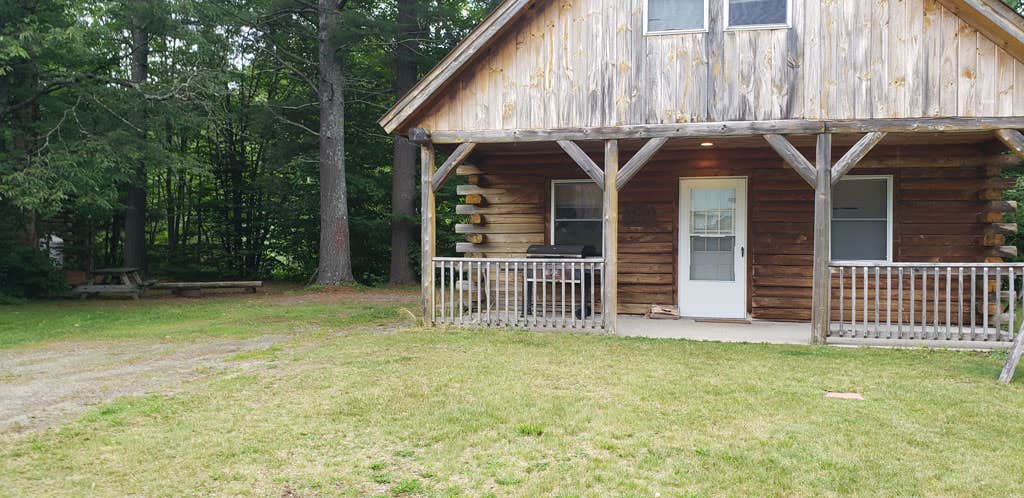Jean C.'s photo of glamping accommodations at Twin Mountain Campground near Jefferson, NH