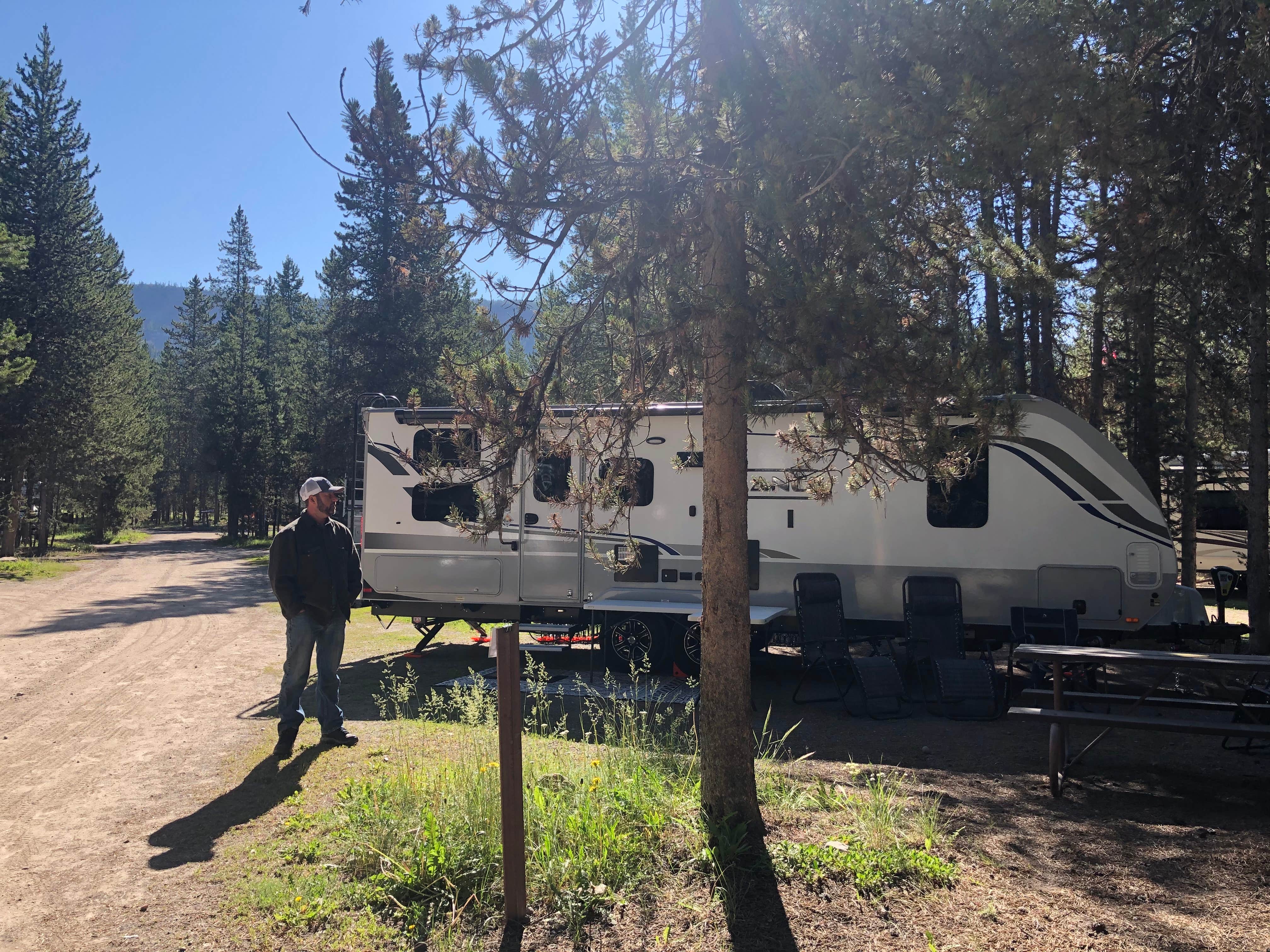Layla D.'s photo at Headwaters Campground at Flagg Ranch — John D. Rockefeller, Jr., Memorial Parkway near John D. Rockefeller Jr. Memorial Parkway