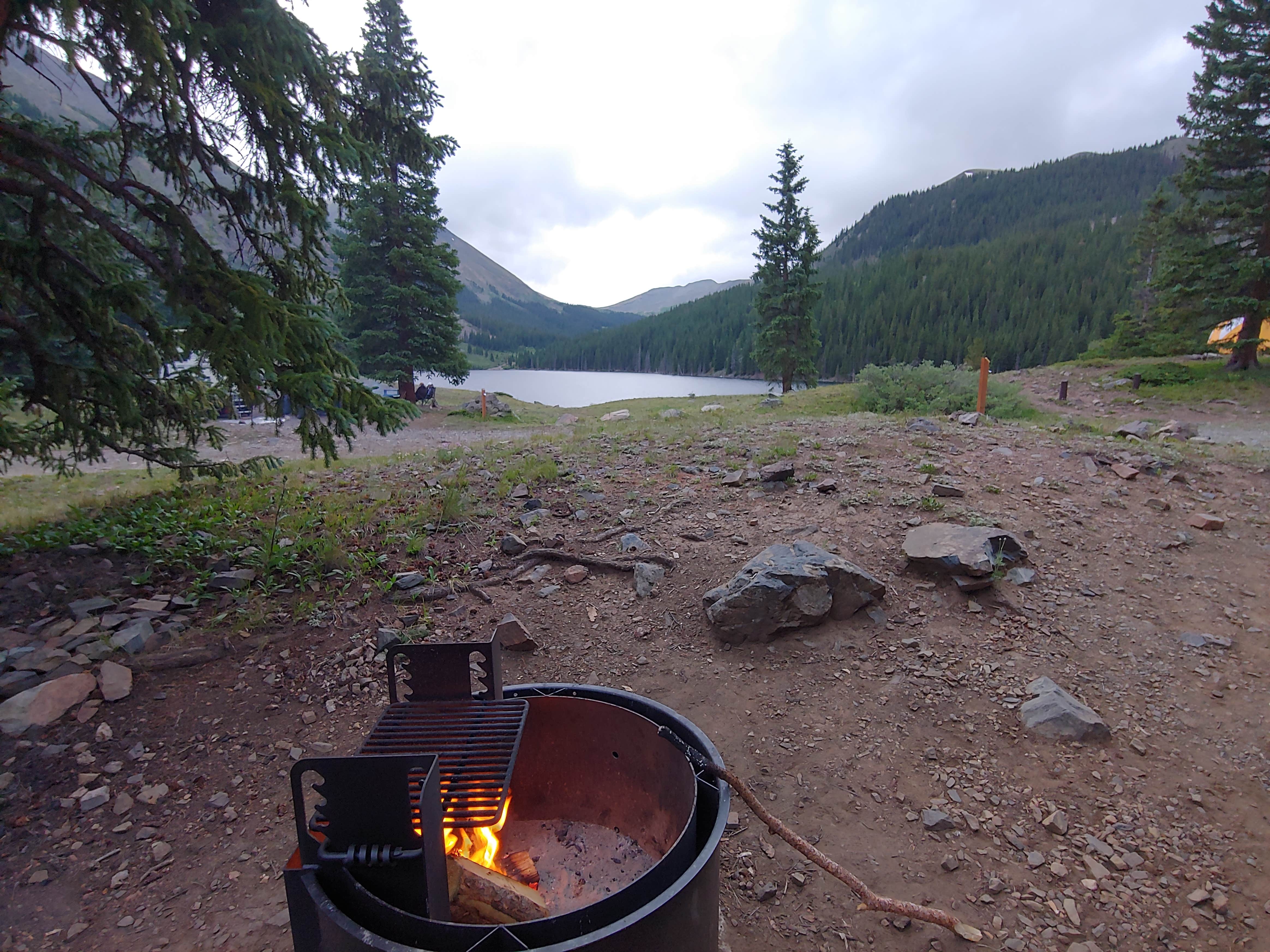Camper-submitted photo at Mirror Lake near Pitkin, CO