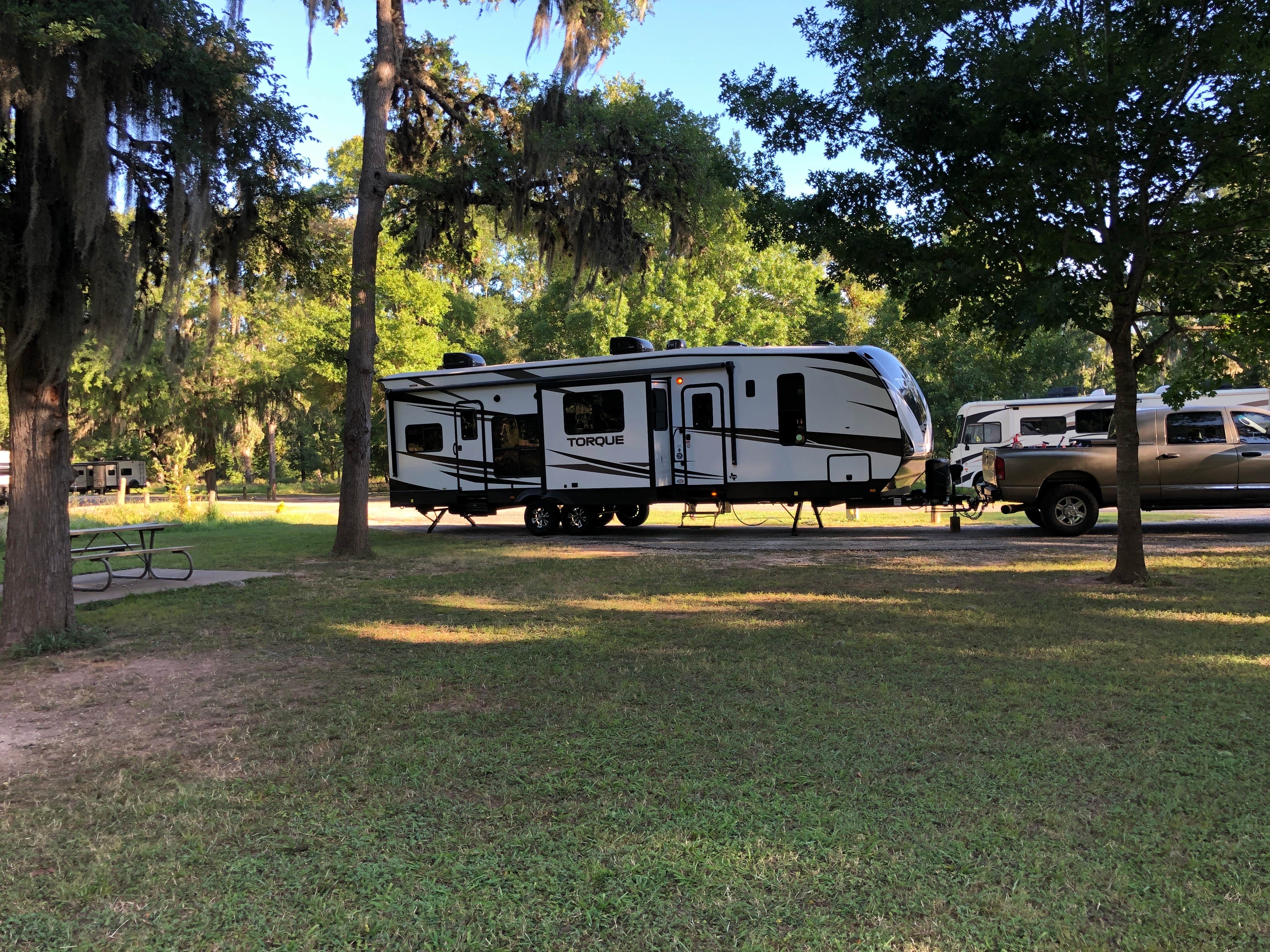 Andrew C.'s photo of rv camping at Stephen F. Austin State Park Campground near Sealy, TX