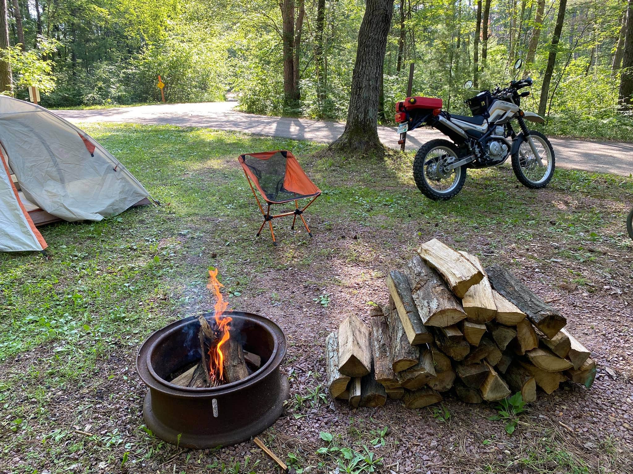 Camper-submitted photo at Rock Dam Park near Lublin, WI