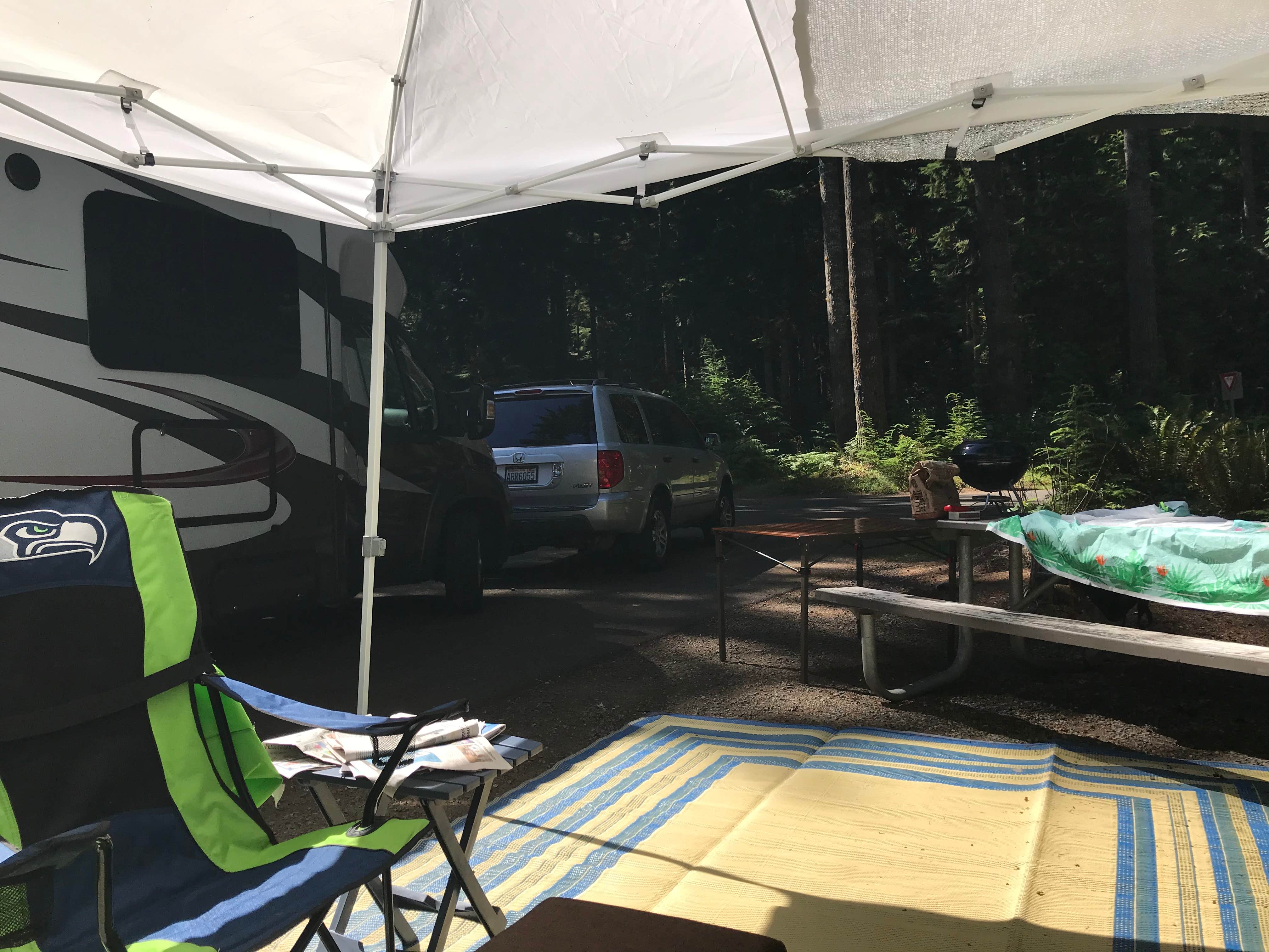 Camper-submitted photo at Taidnapam Park near Gifford Pinchot National Forest