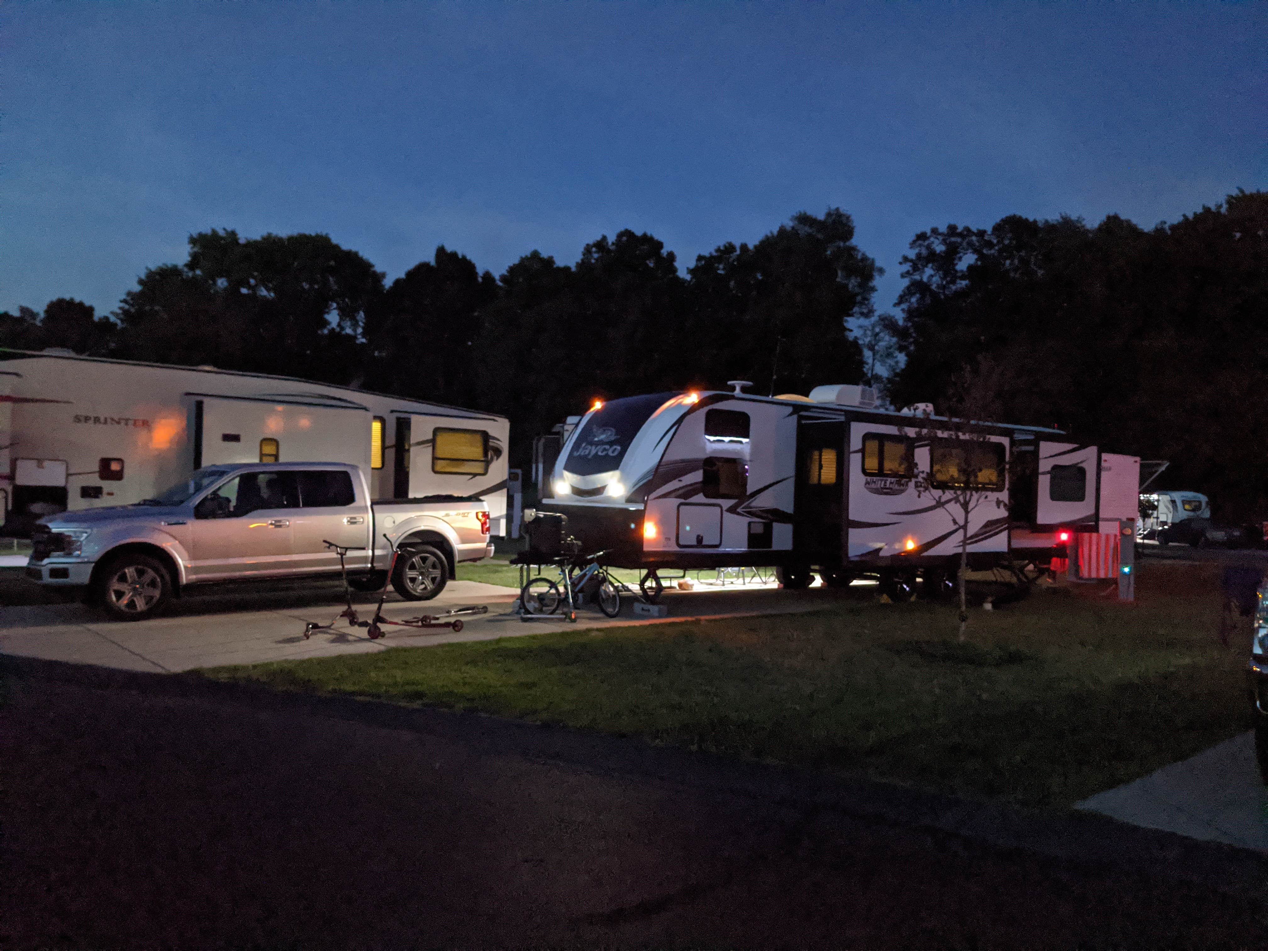 Camper-submitted photo at Hidden Ridge RV Resort, A Sun RV Resort near Caledonia, MI