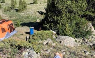 Lila L.'s photo of tent camping at Portal Campground near Monarch, CO