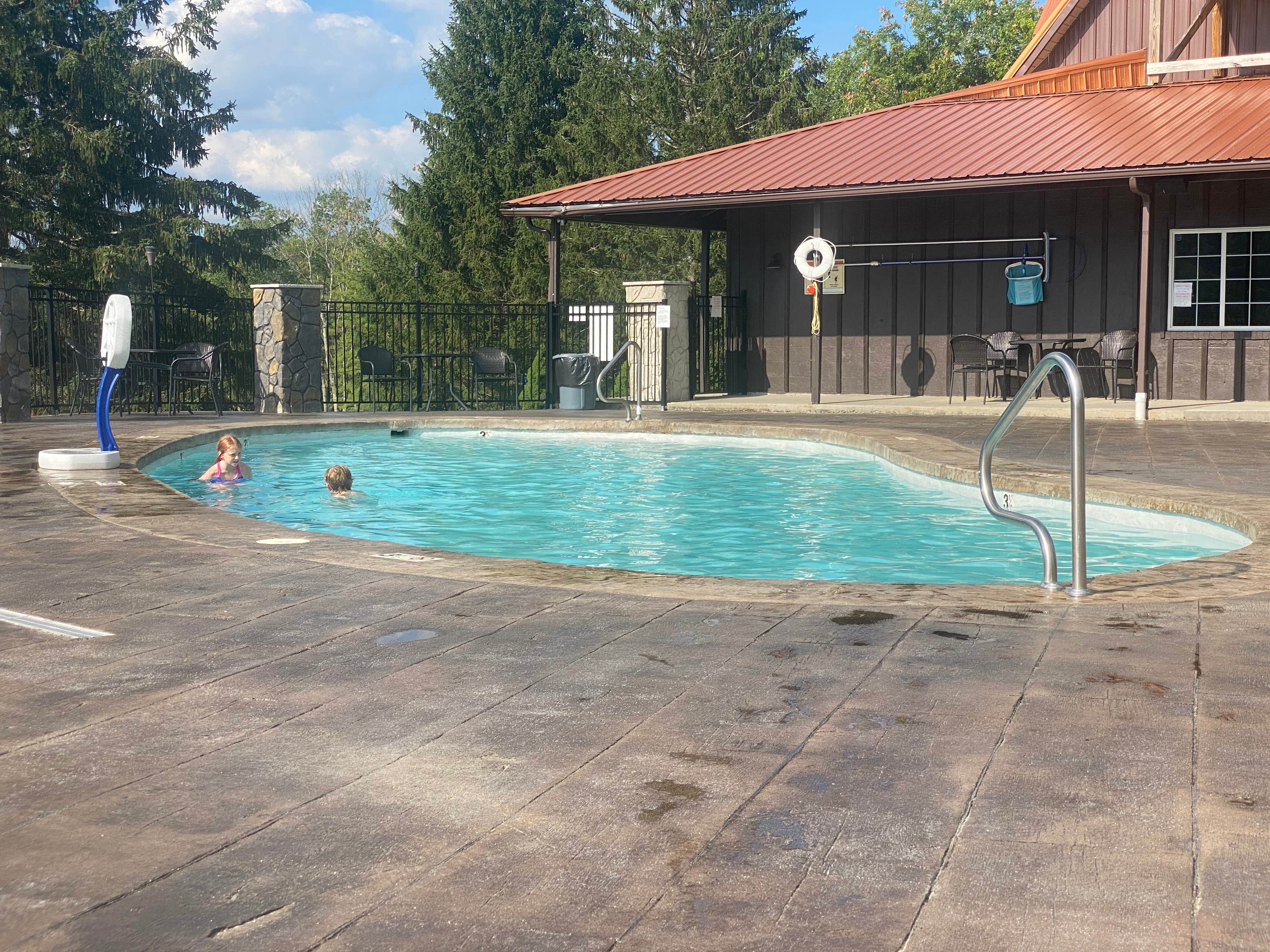 Camper-submitted photo at Brushcreek Falls RV Resort near Herndon, WV