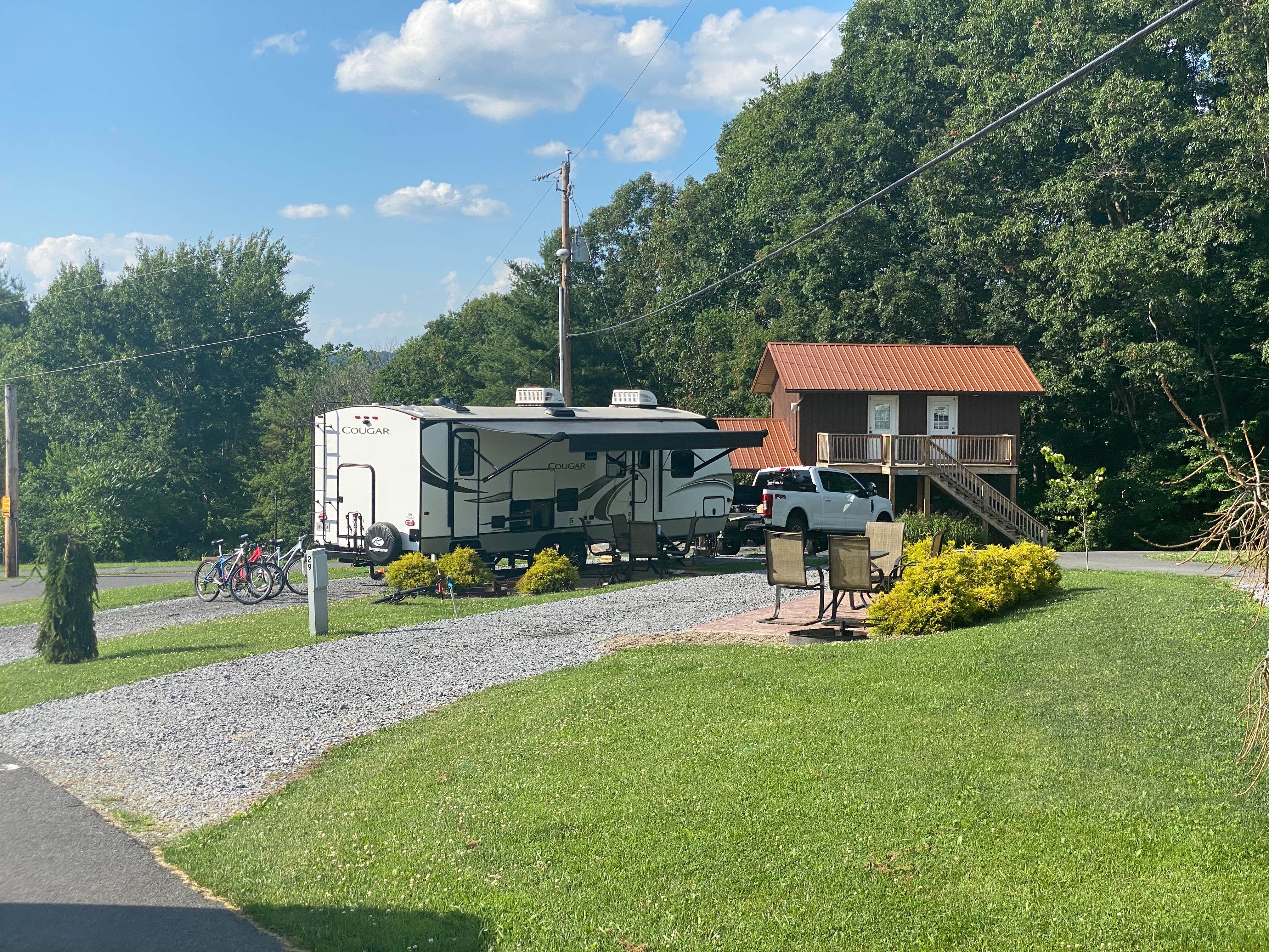 Camper-submitted photo at Brushcreek Falls RV Resort near Herndon, WV