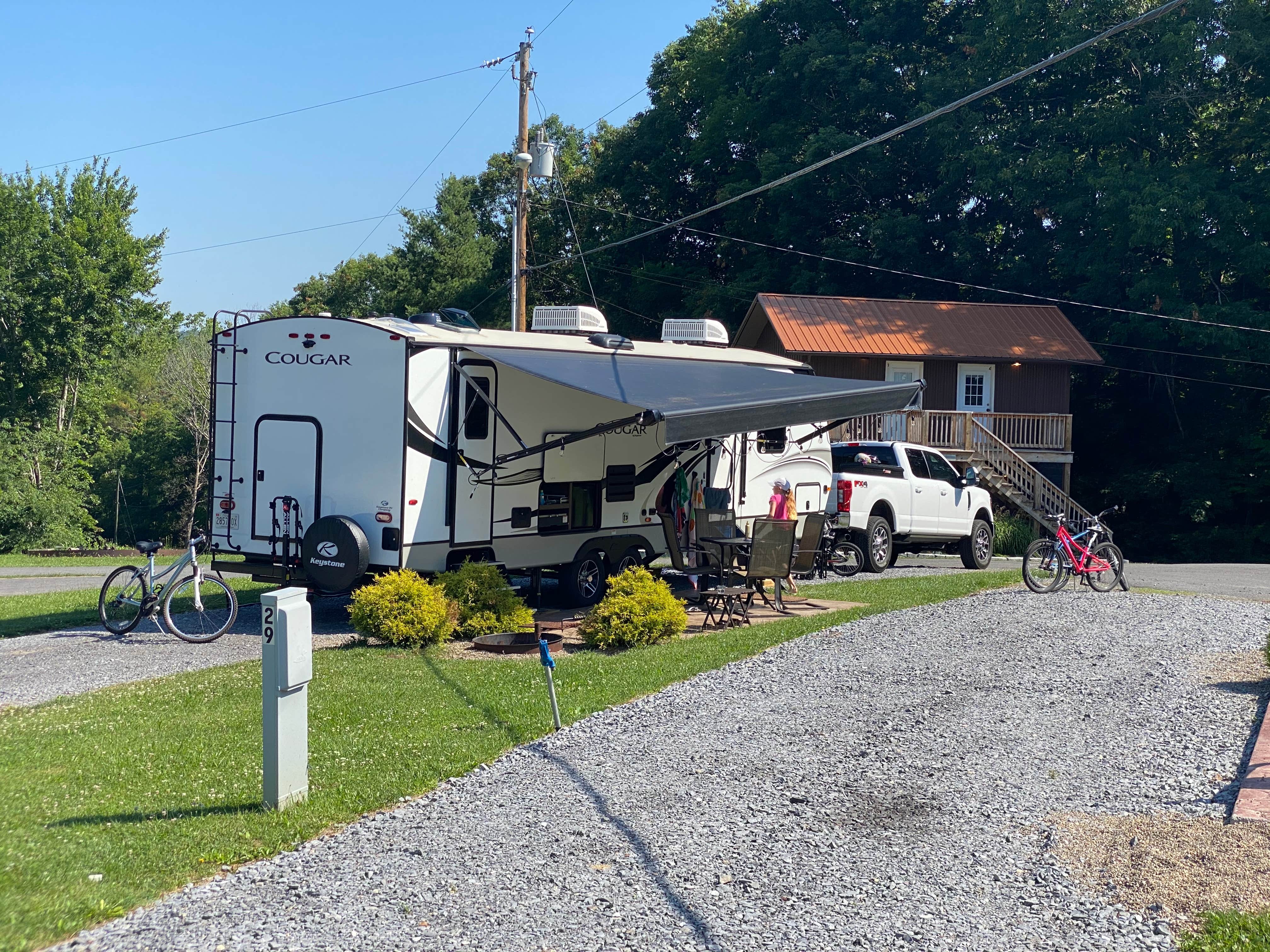 Camper-submitted photo at Brushcreek Falls RV Resort near Herndon, WV