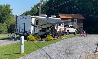 Camping near Double C Horse and Rider Campground — Camp Creek State Park: Brushcreek Falls RV Resort, Athens, West Virginia
