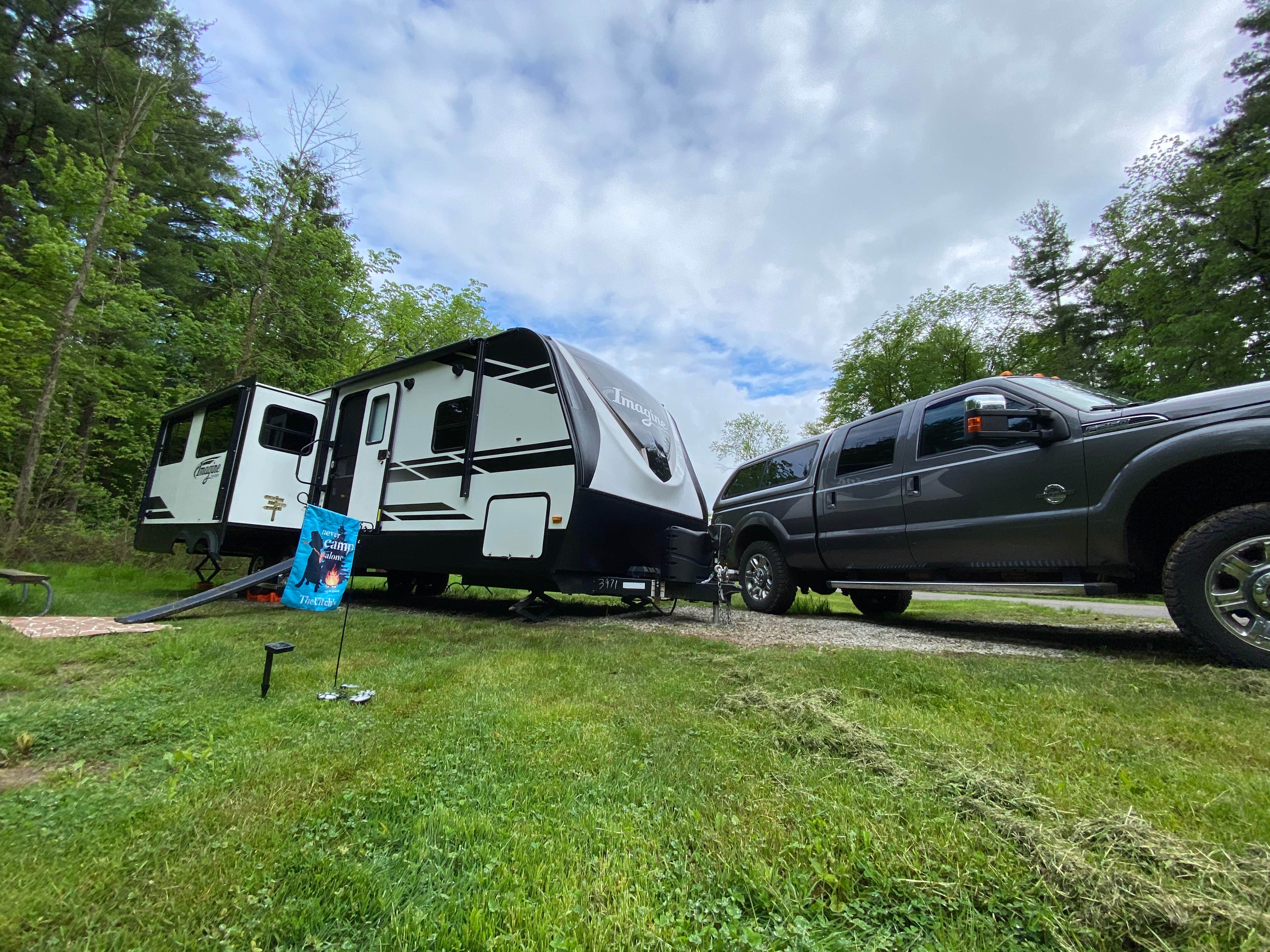 Andrea F.'s photo of rv camping at Findley State Park Campground near Peninsula, OH